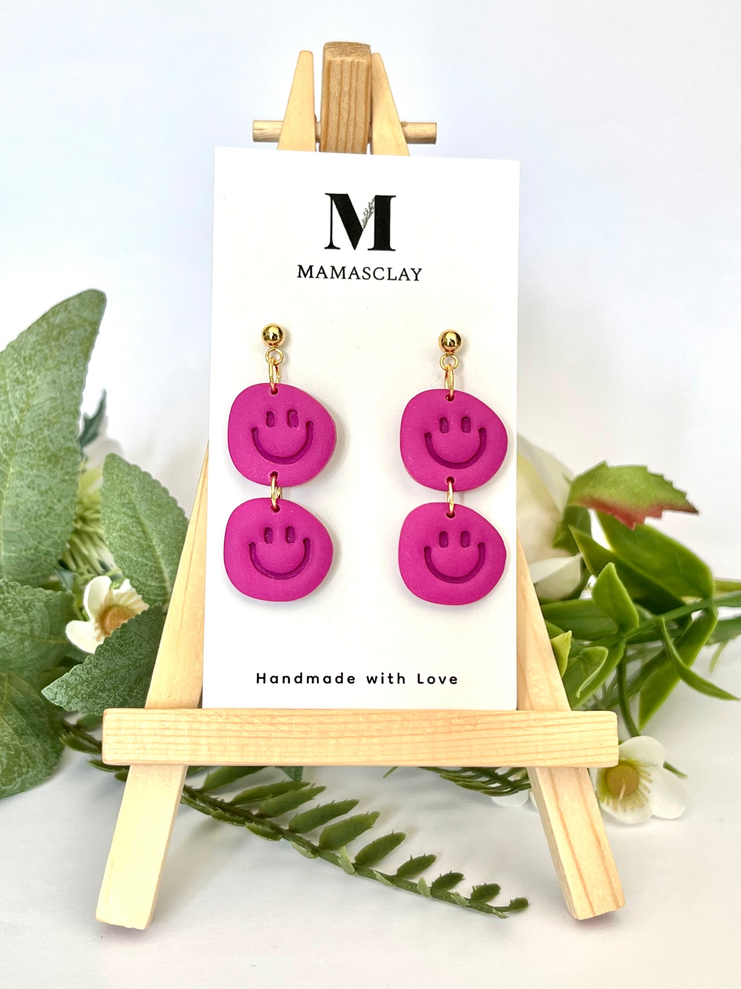 Smiley Face Dangles