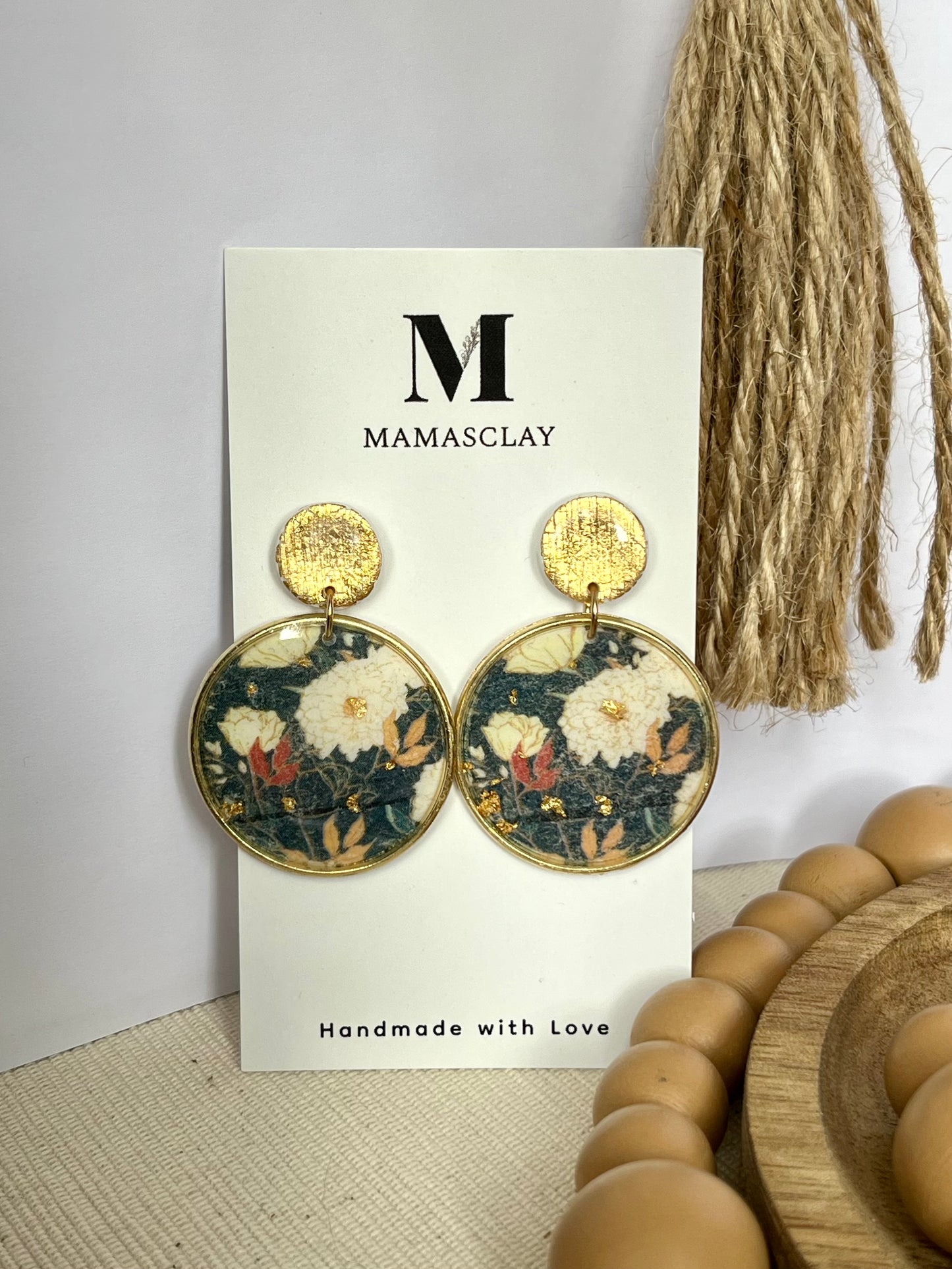 Autumn Flowers Earrings