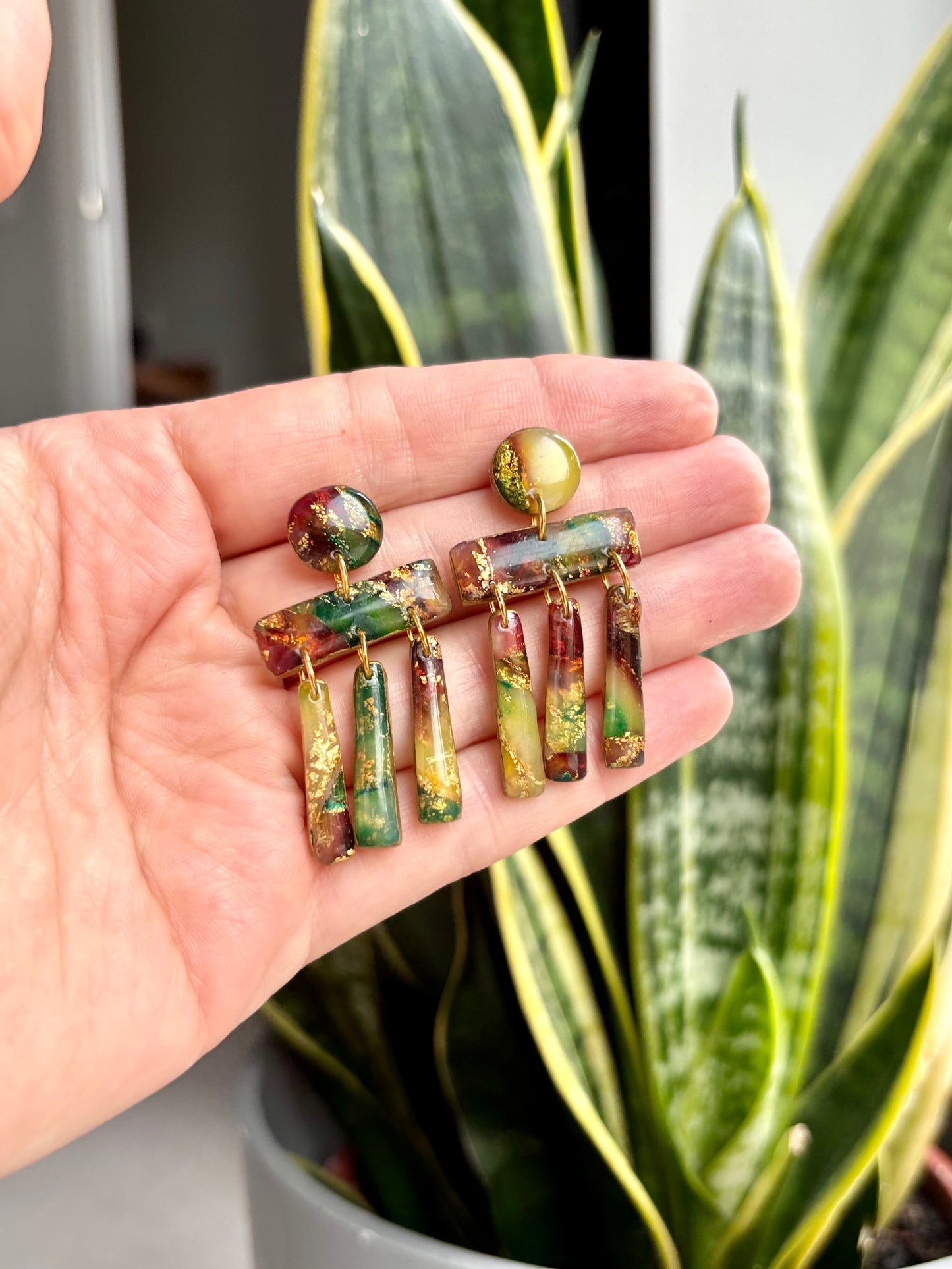 Autumn Forest Earrings