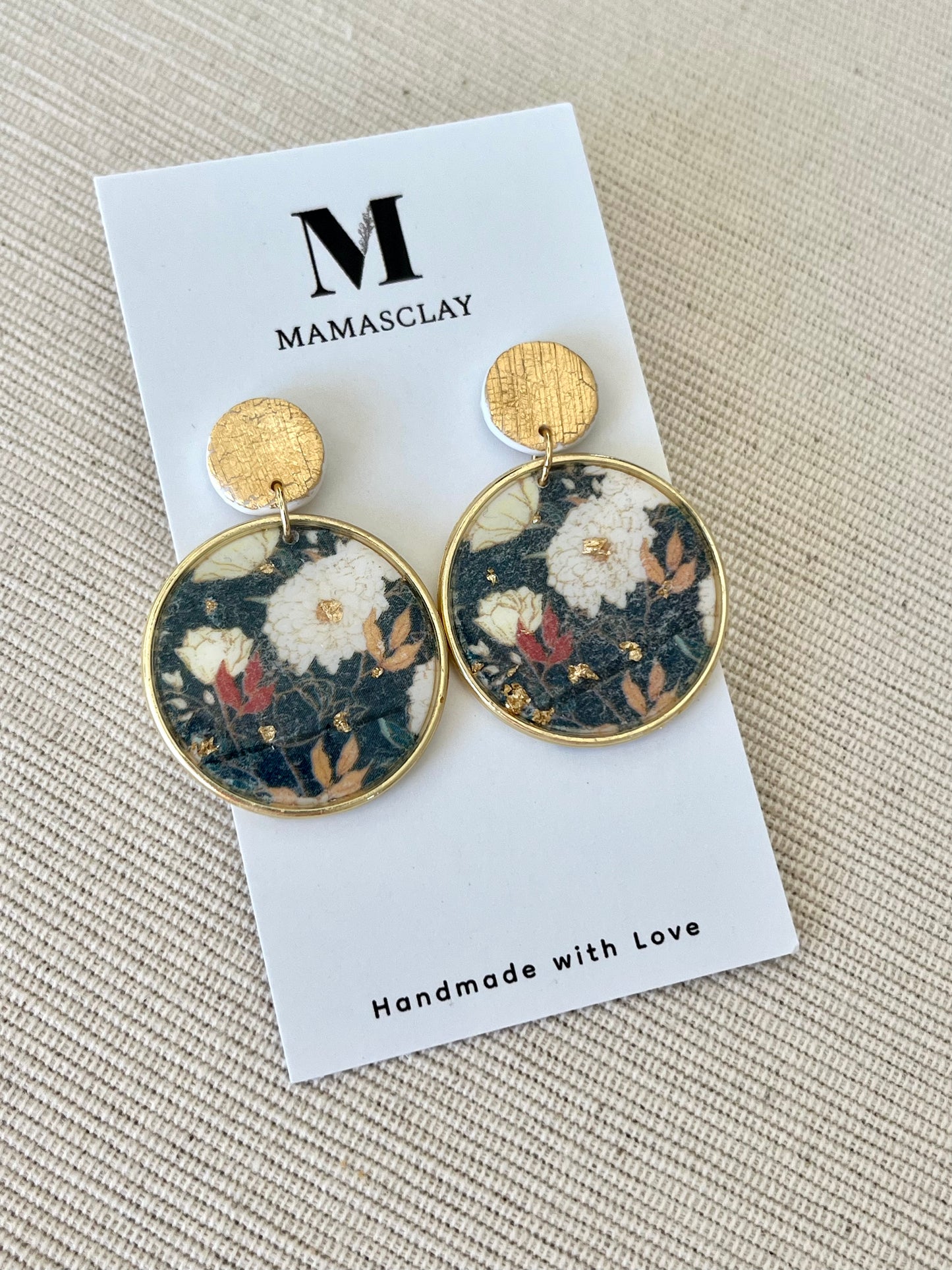 Autumn Flowers Earrings