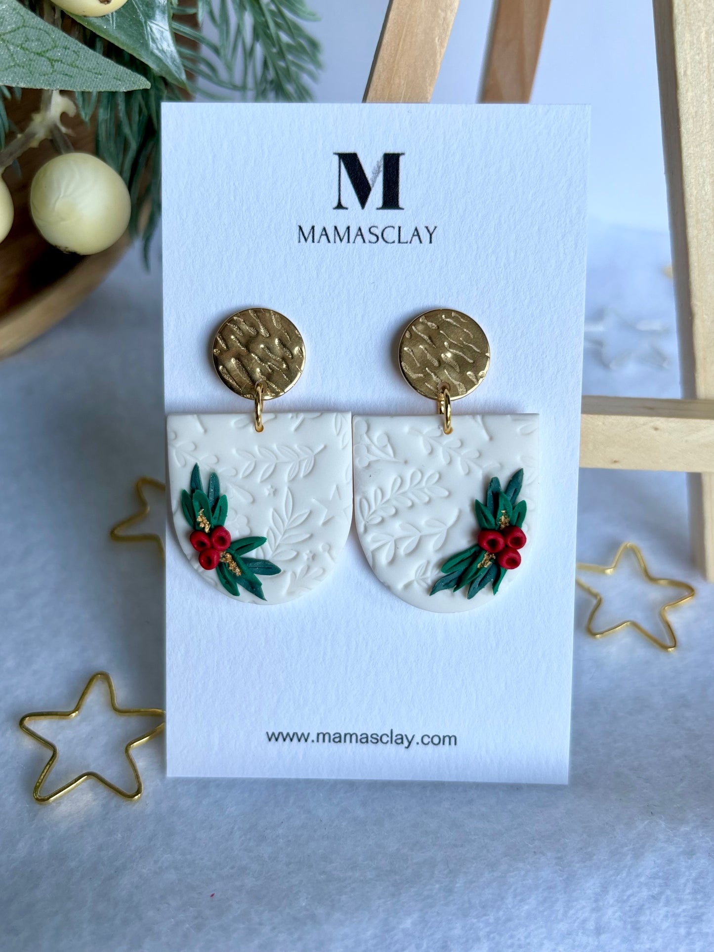 Holly Detailed Earrings