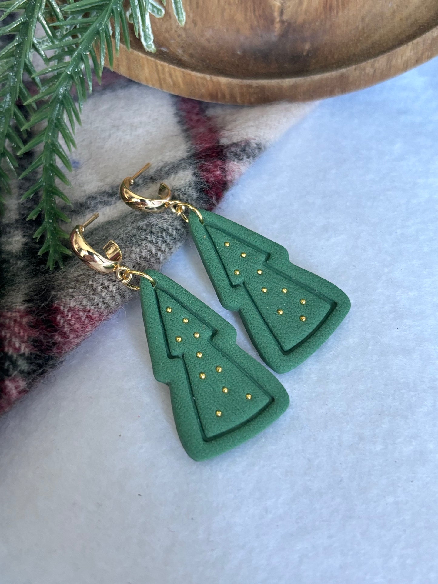 Christmas Tree Earrings