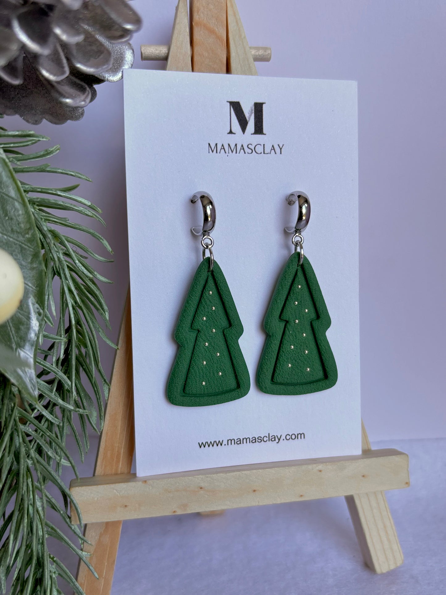 Christmas Tree Earrings