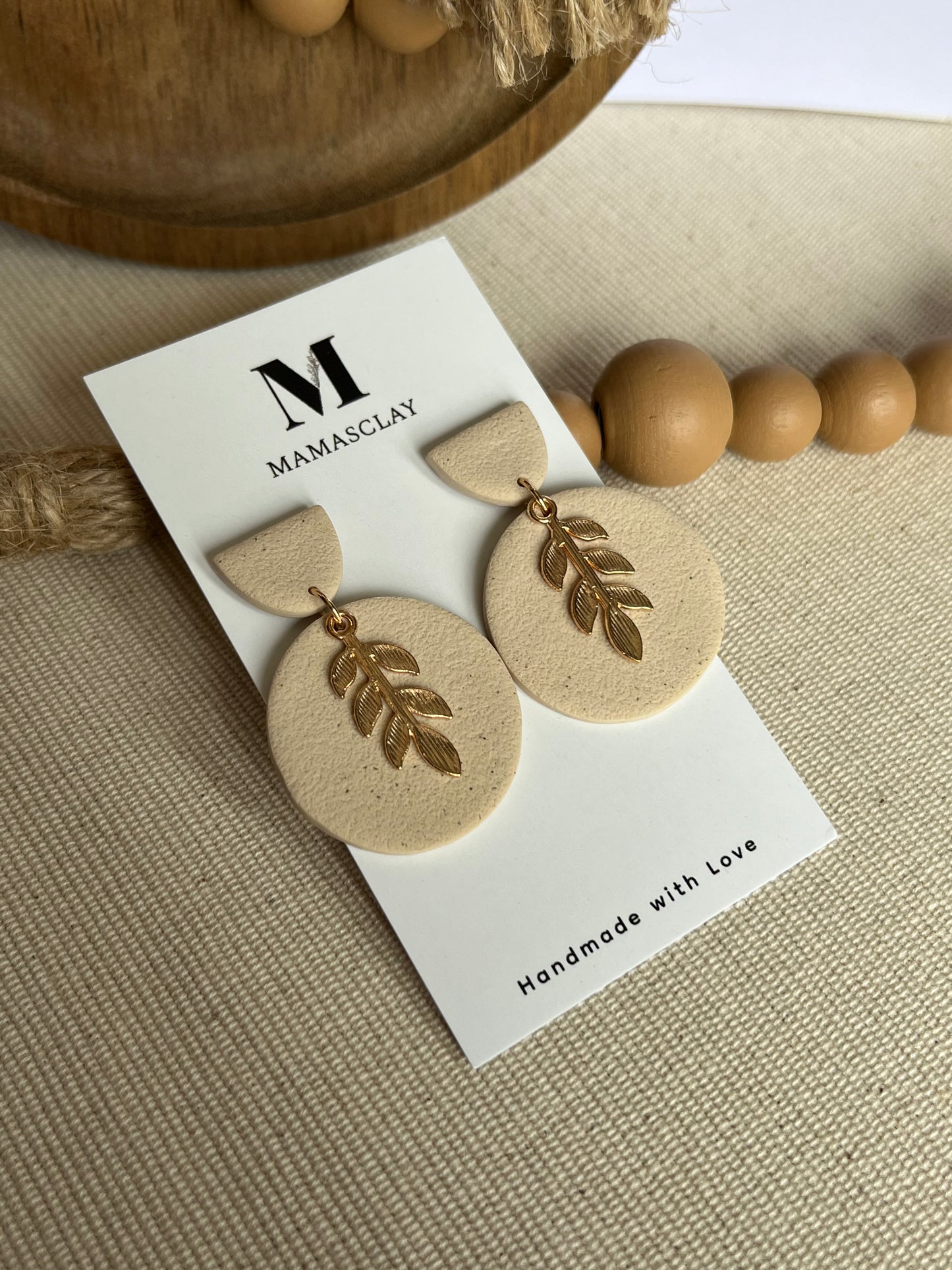 Golden Branch Earrings