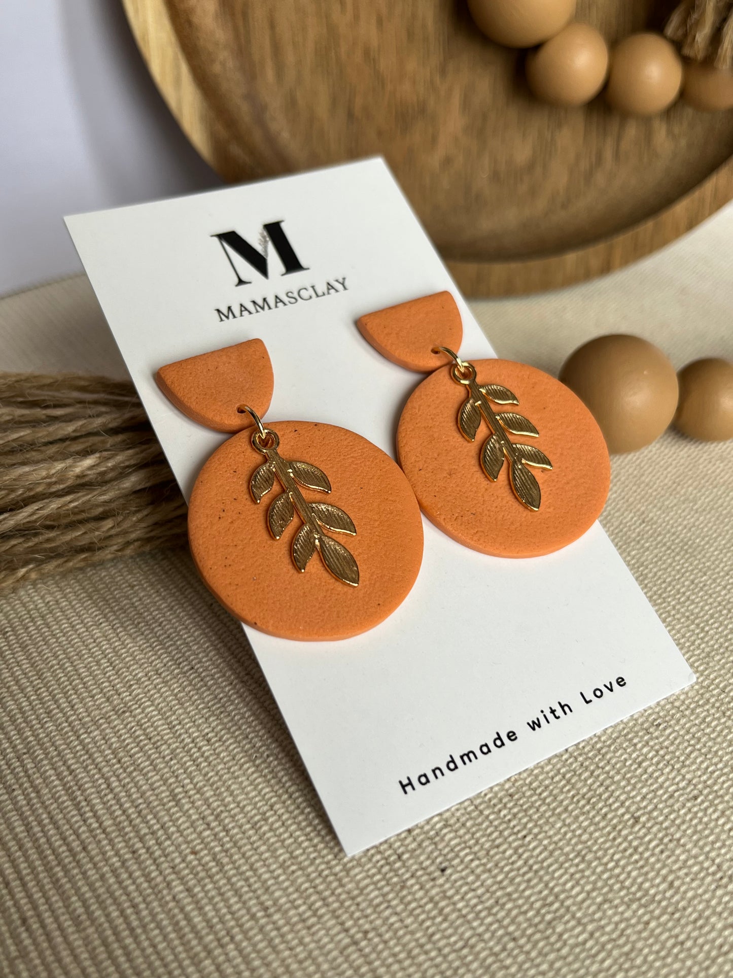 Golden Branch Earrings