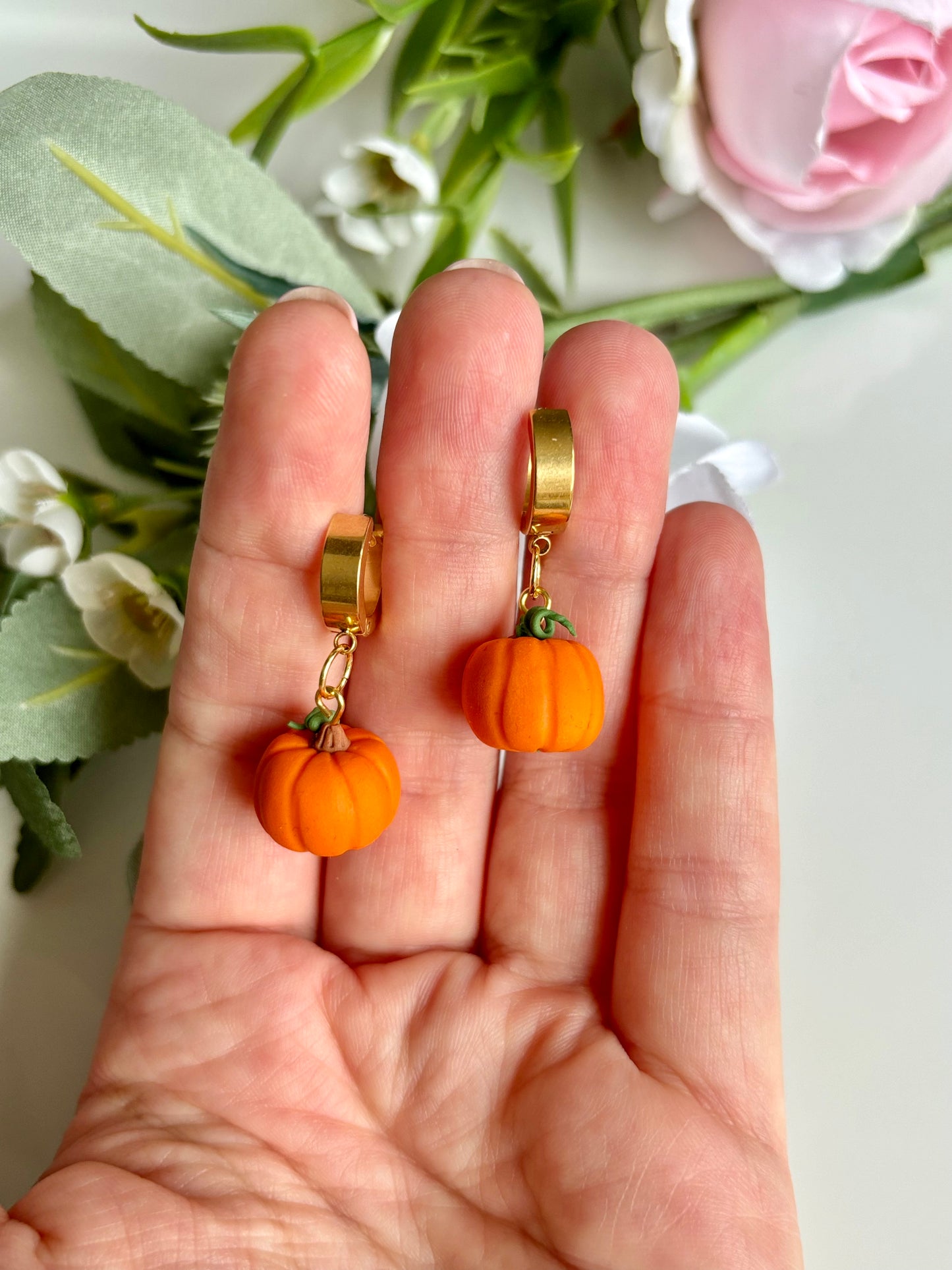 Pumpkin Dangles