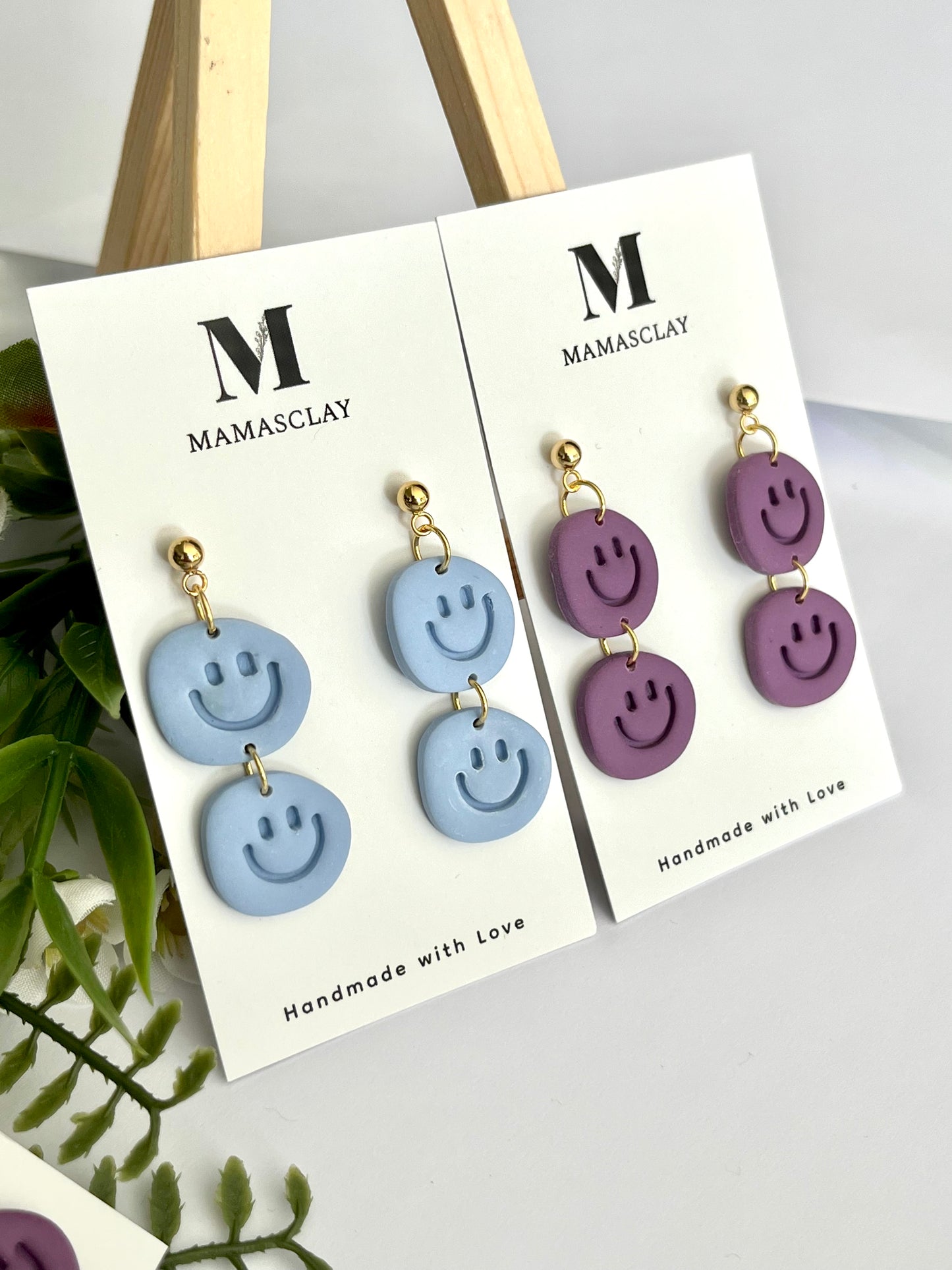 Smiley Face Dangles