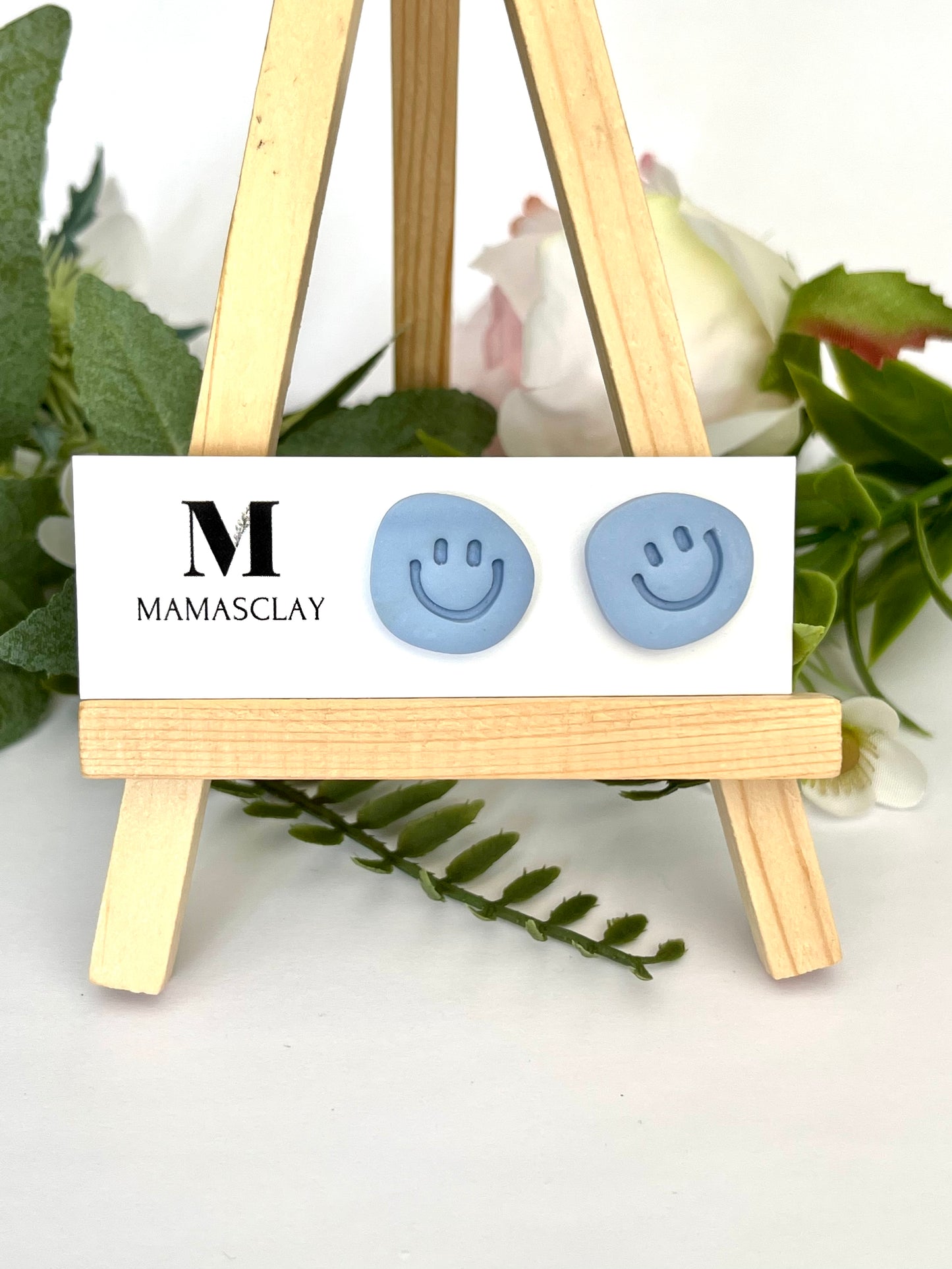 Smiley Face Studs