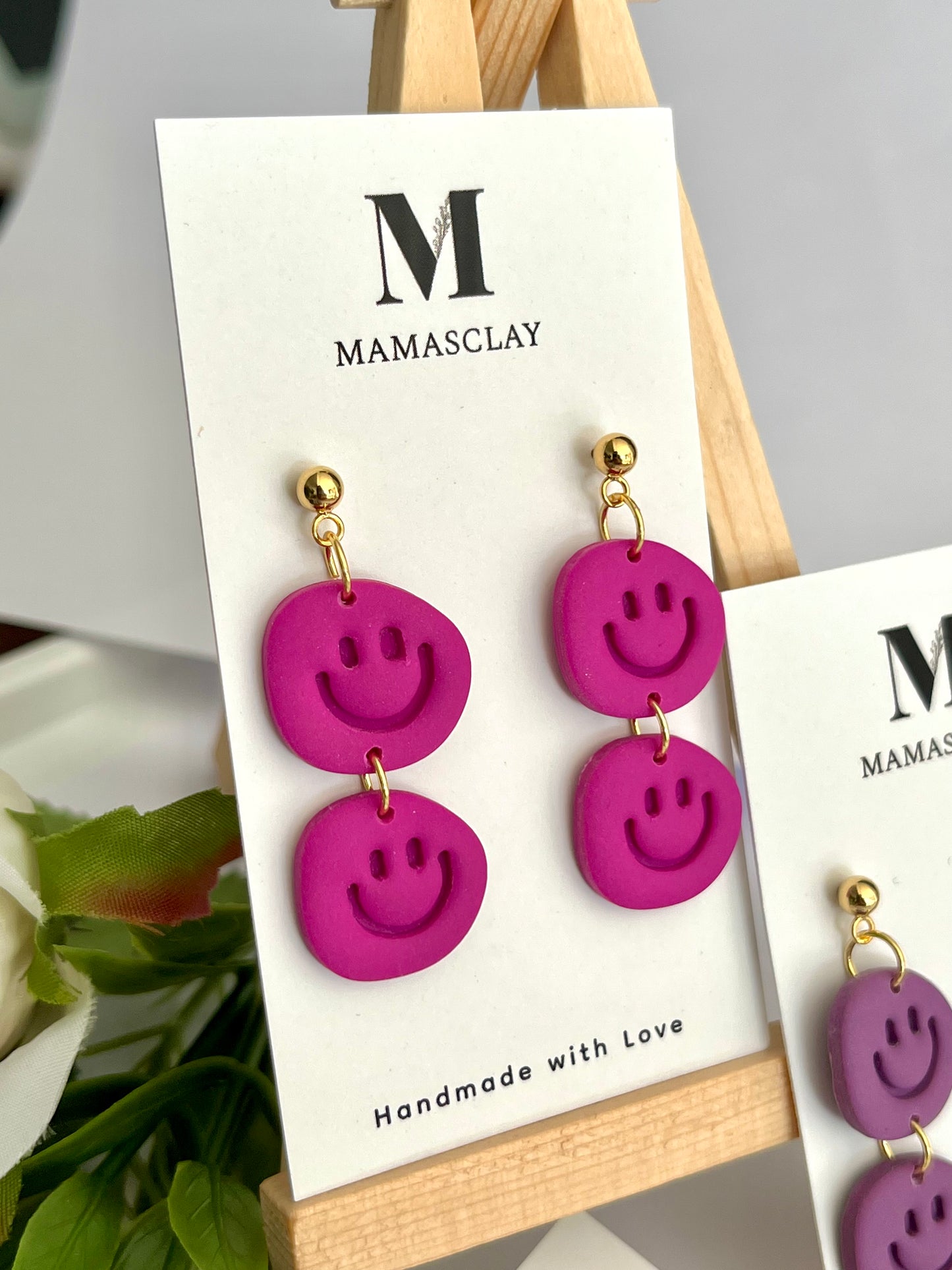 Smiley Face Dangles