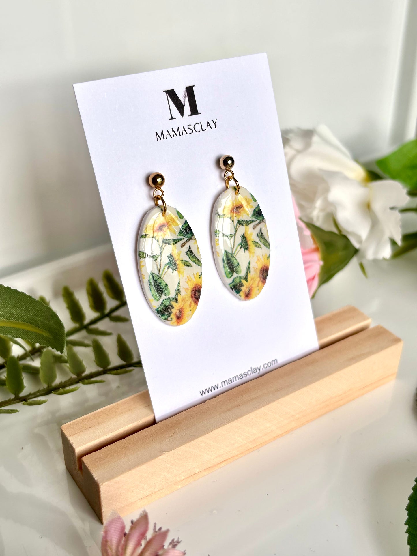 Sunflower Earrings