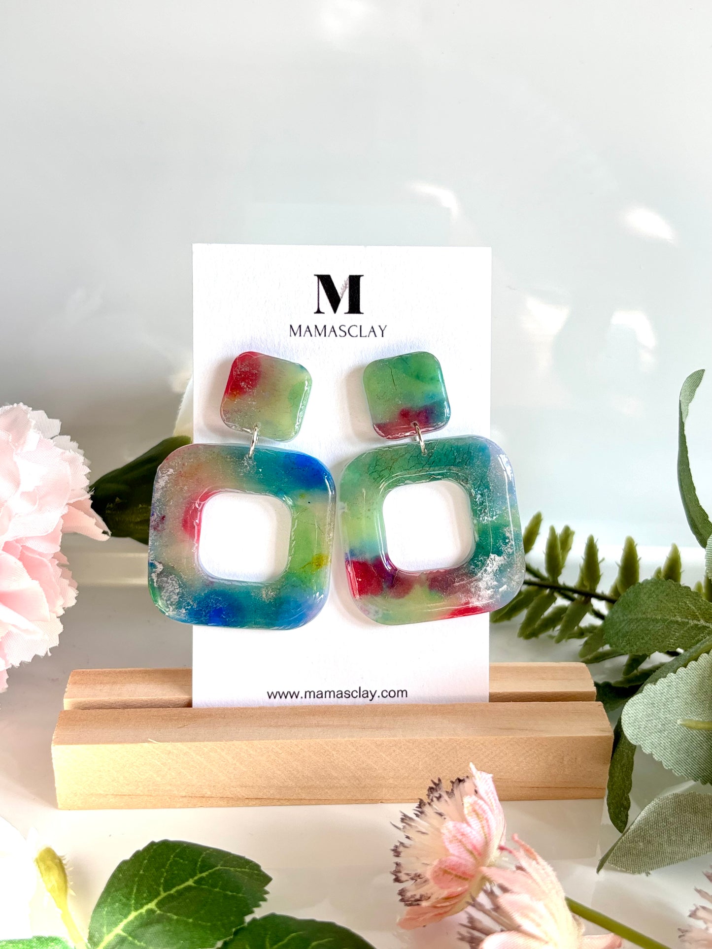 Sweet Square Earrings