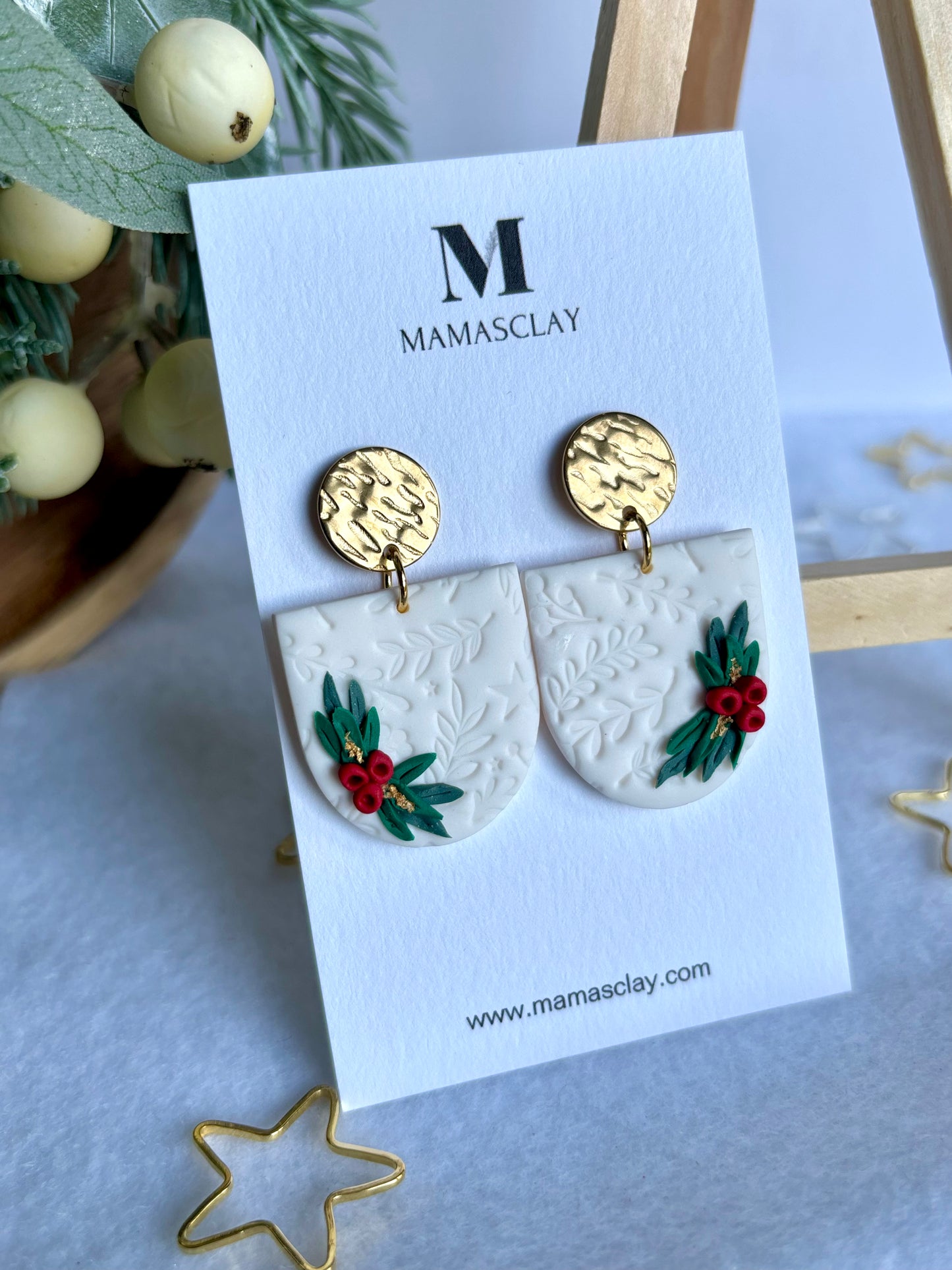 Holly Detailed Earrings