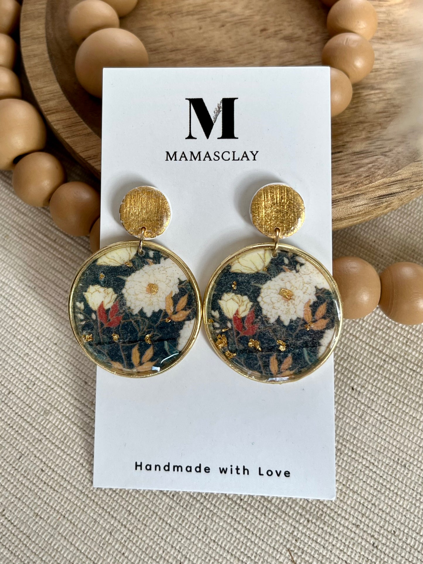 Autumn Flowers Earrings