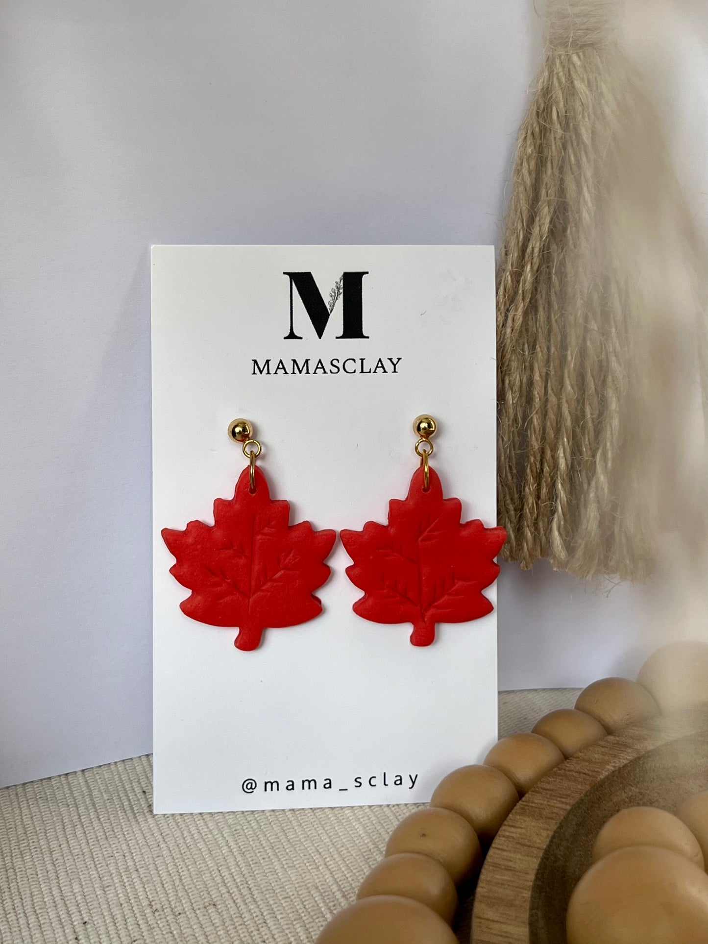 Maple Leaf Dangles