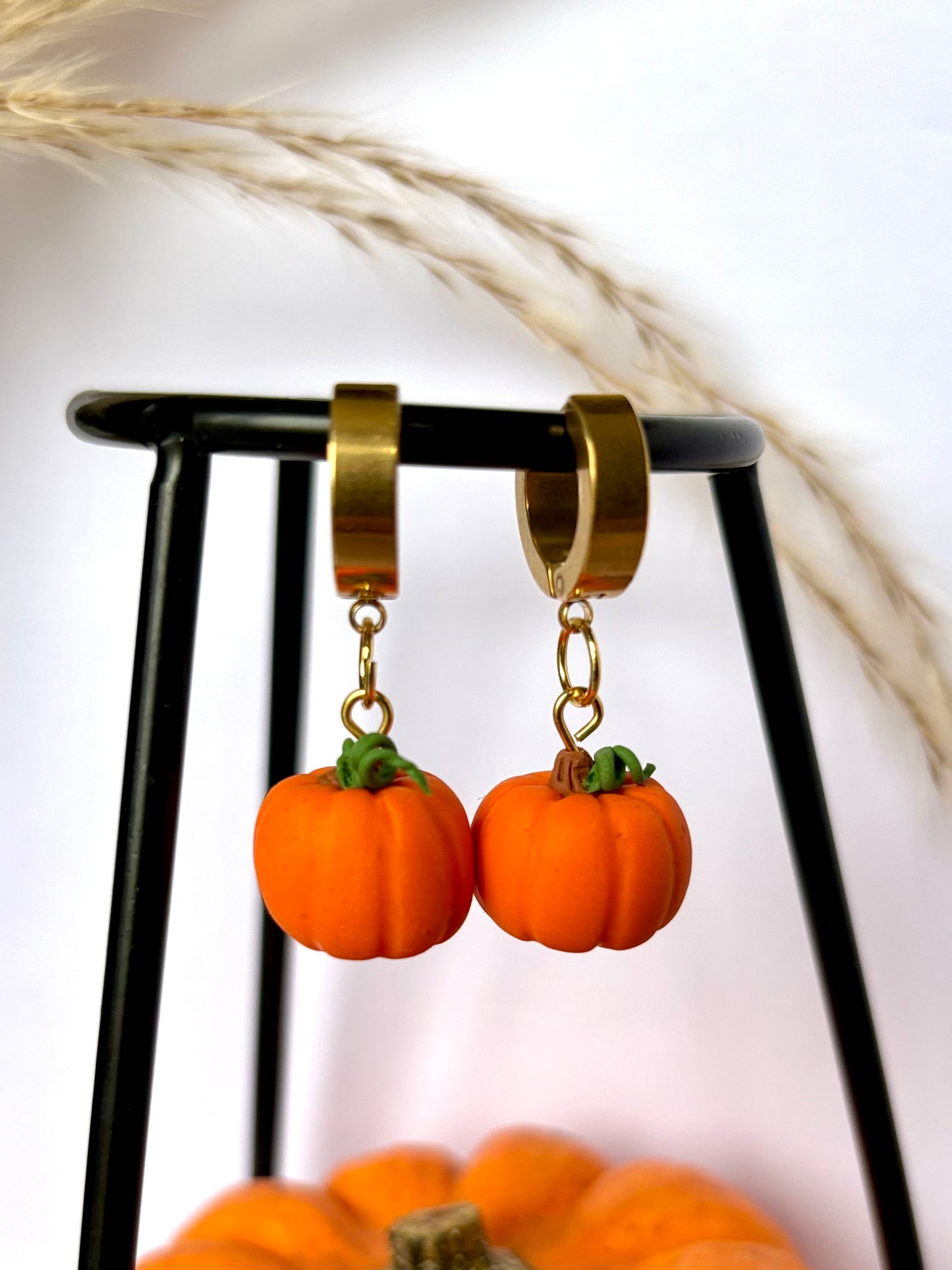 Pumpkin Dangles