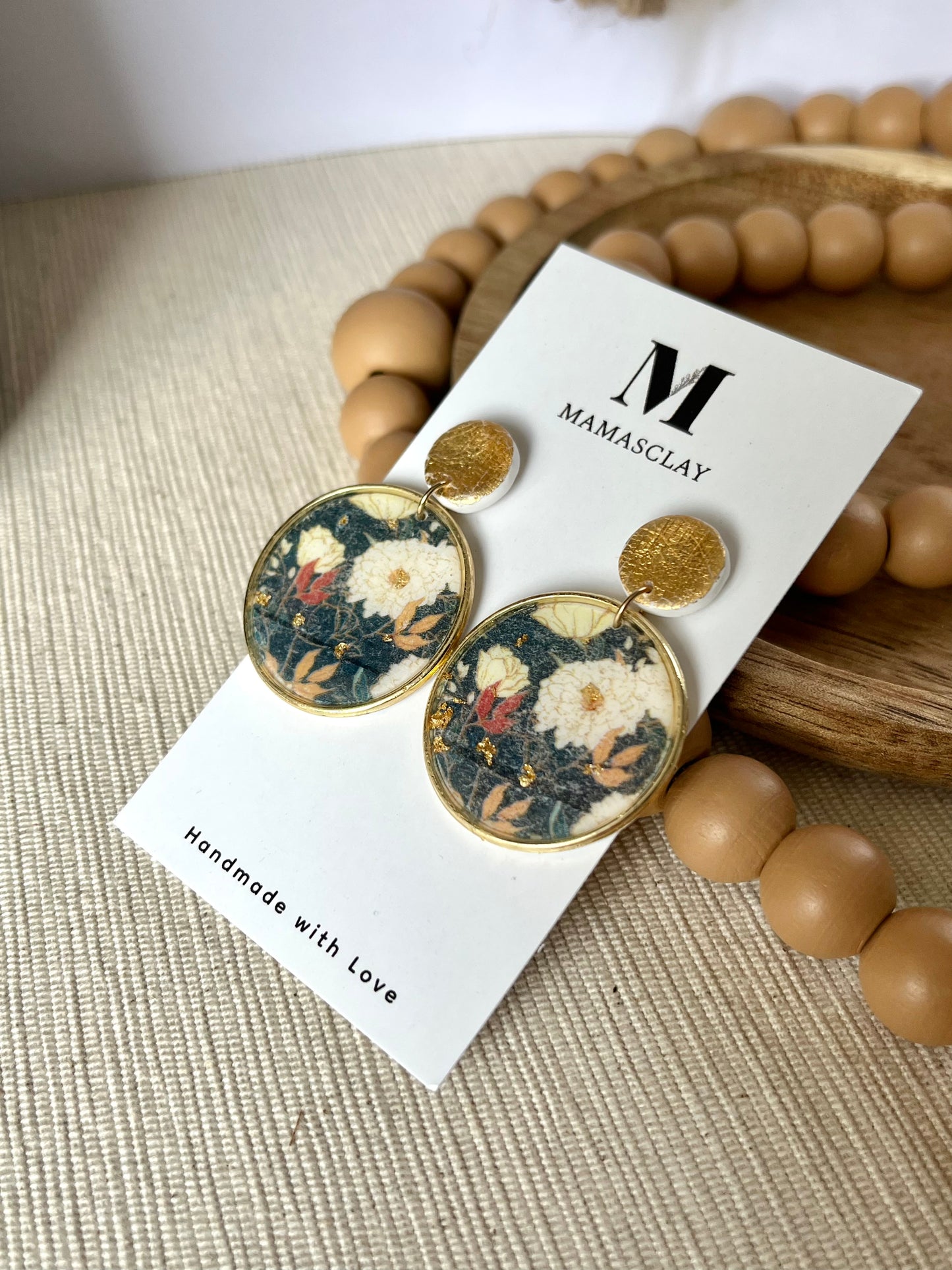 Autumn Flowers Earrings