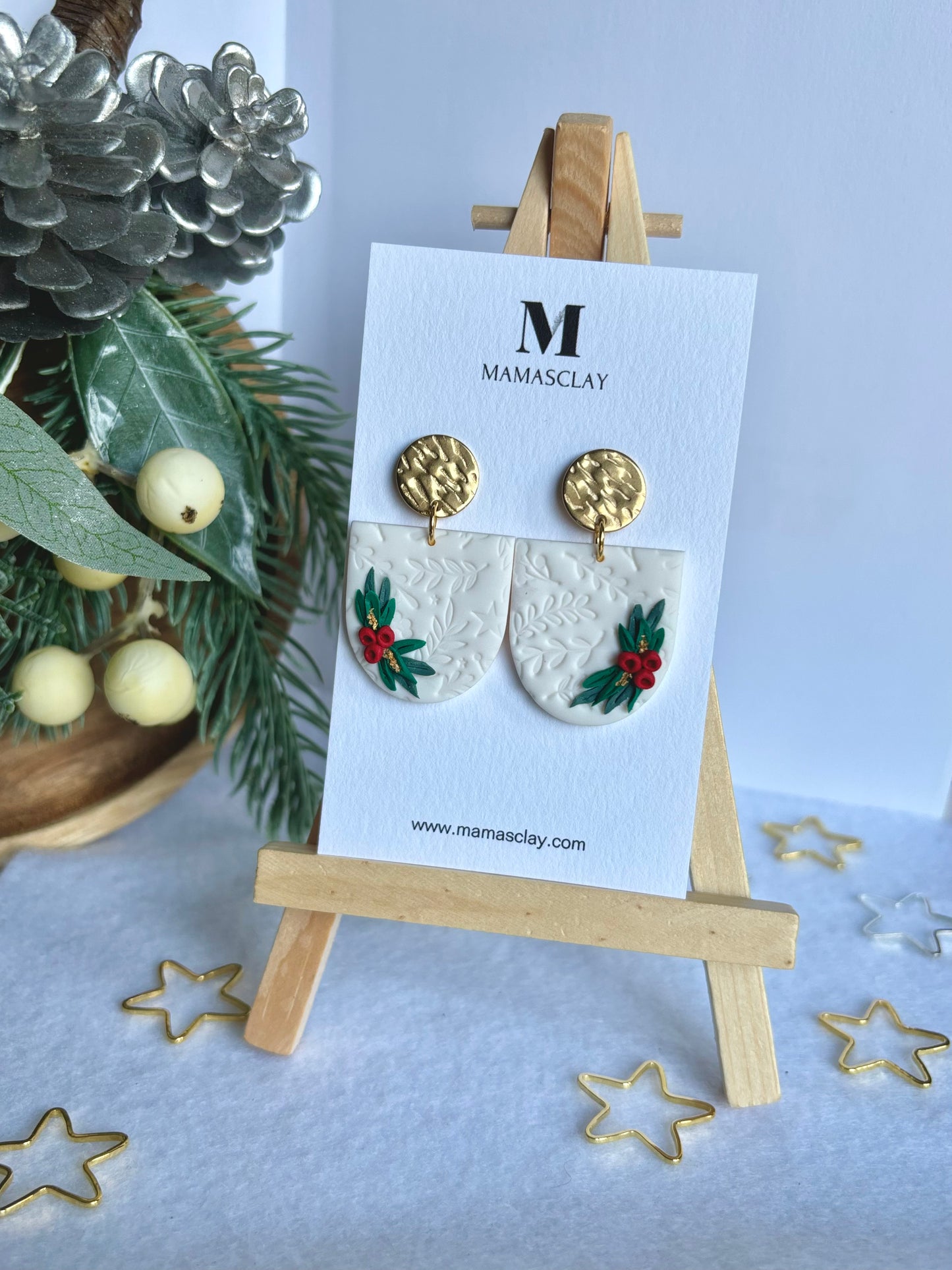 Holly Detailed Earrings