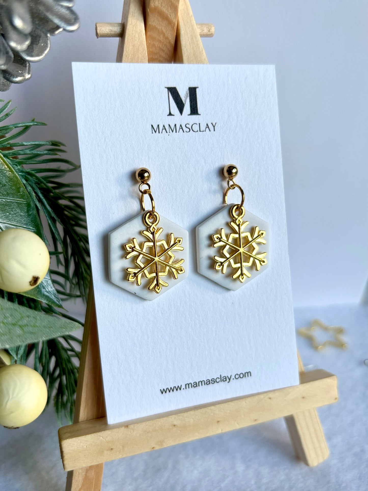 Snowflake Earrings