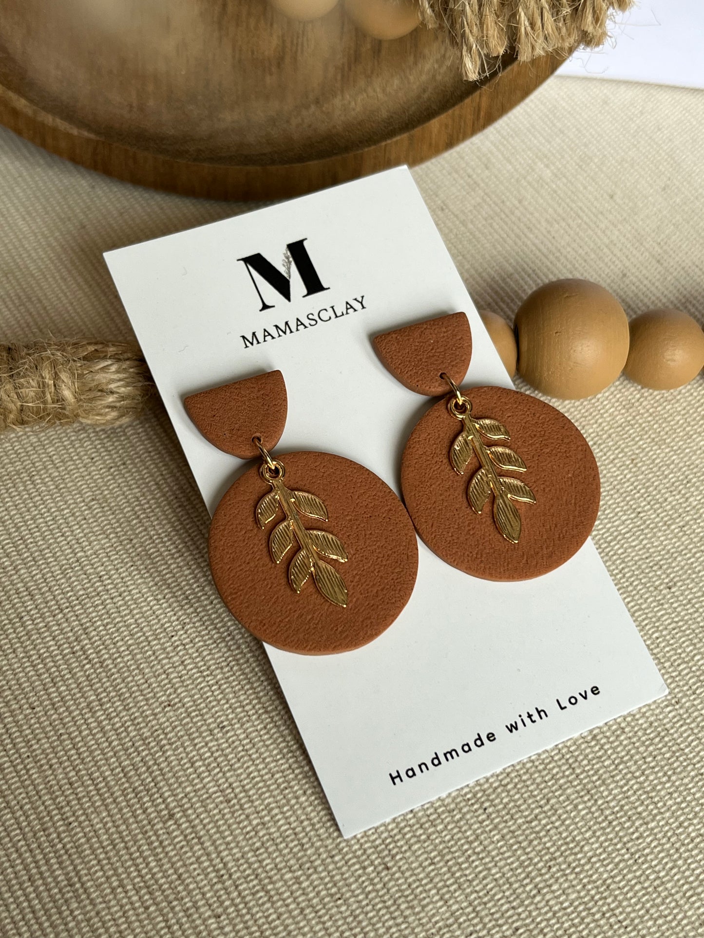 Golden Branch Earrings