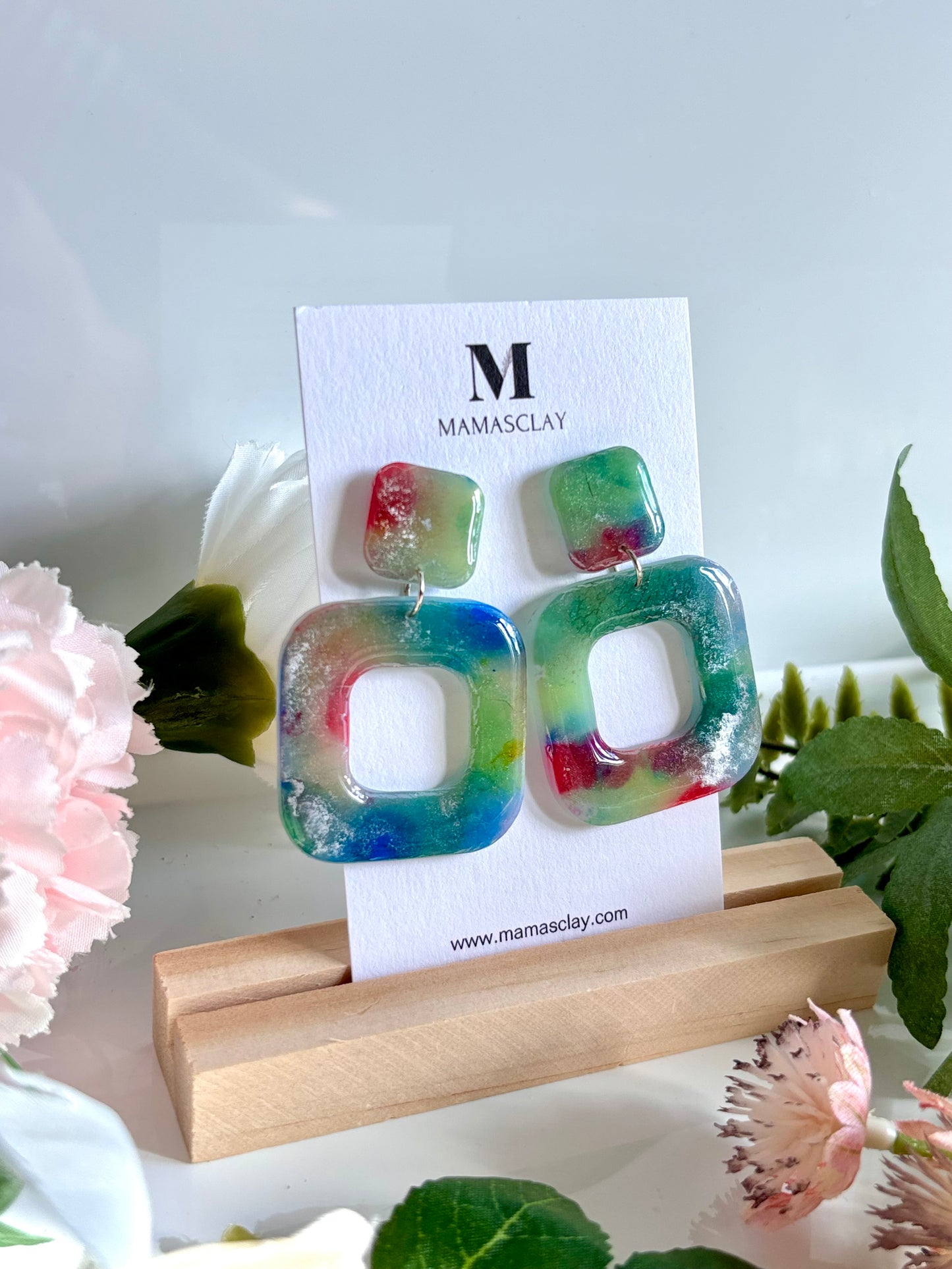 Sweet Square Earrings