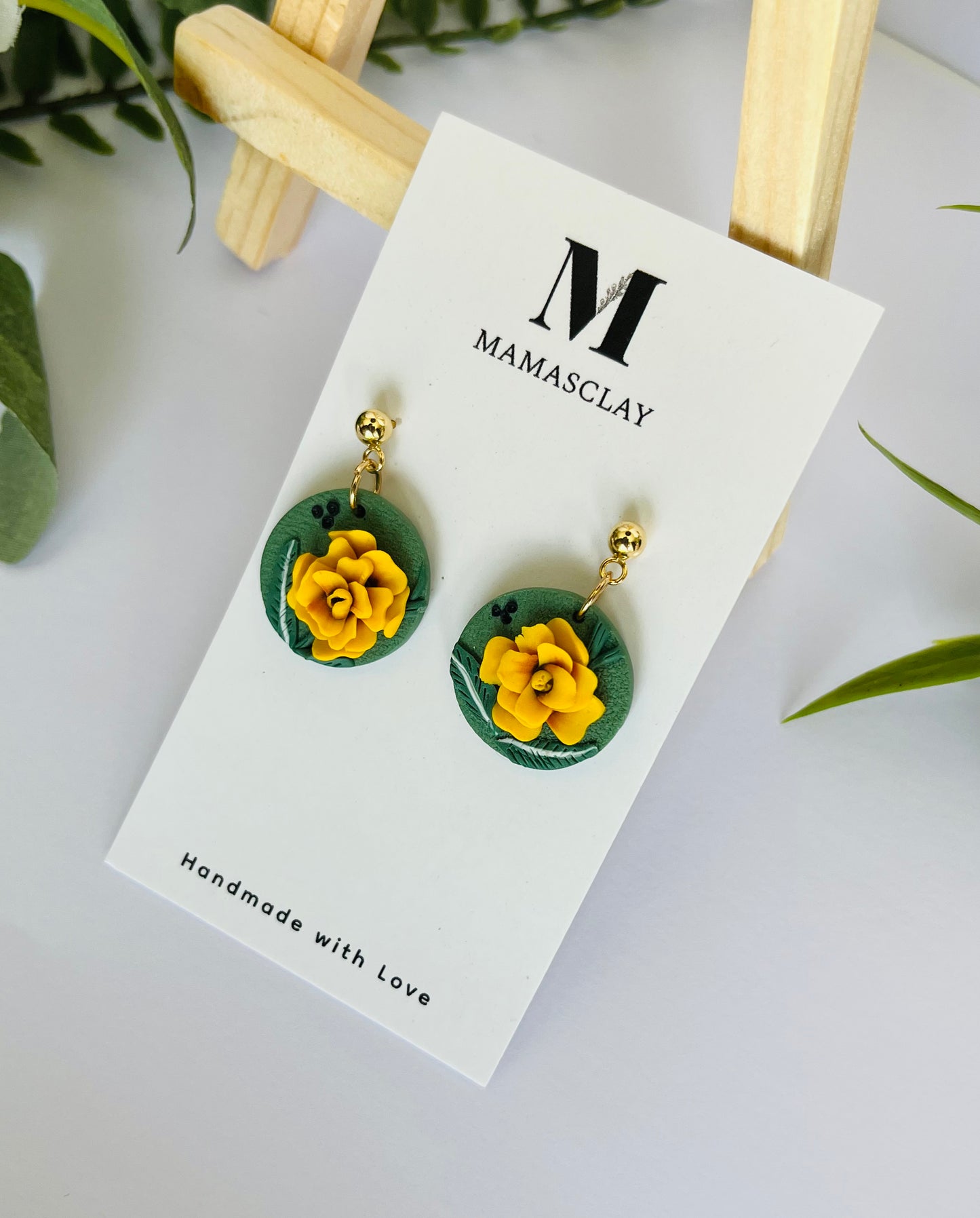 Marigold Drop Earrings