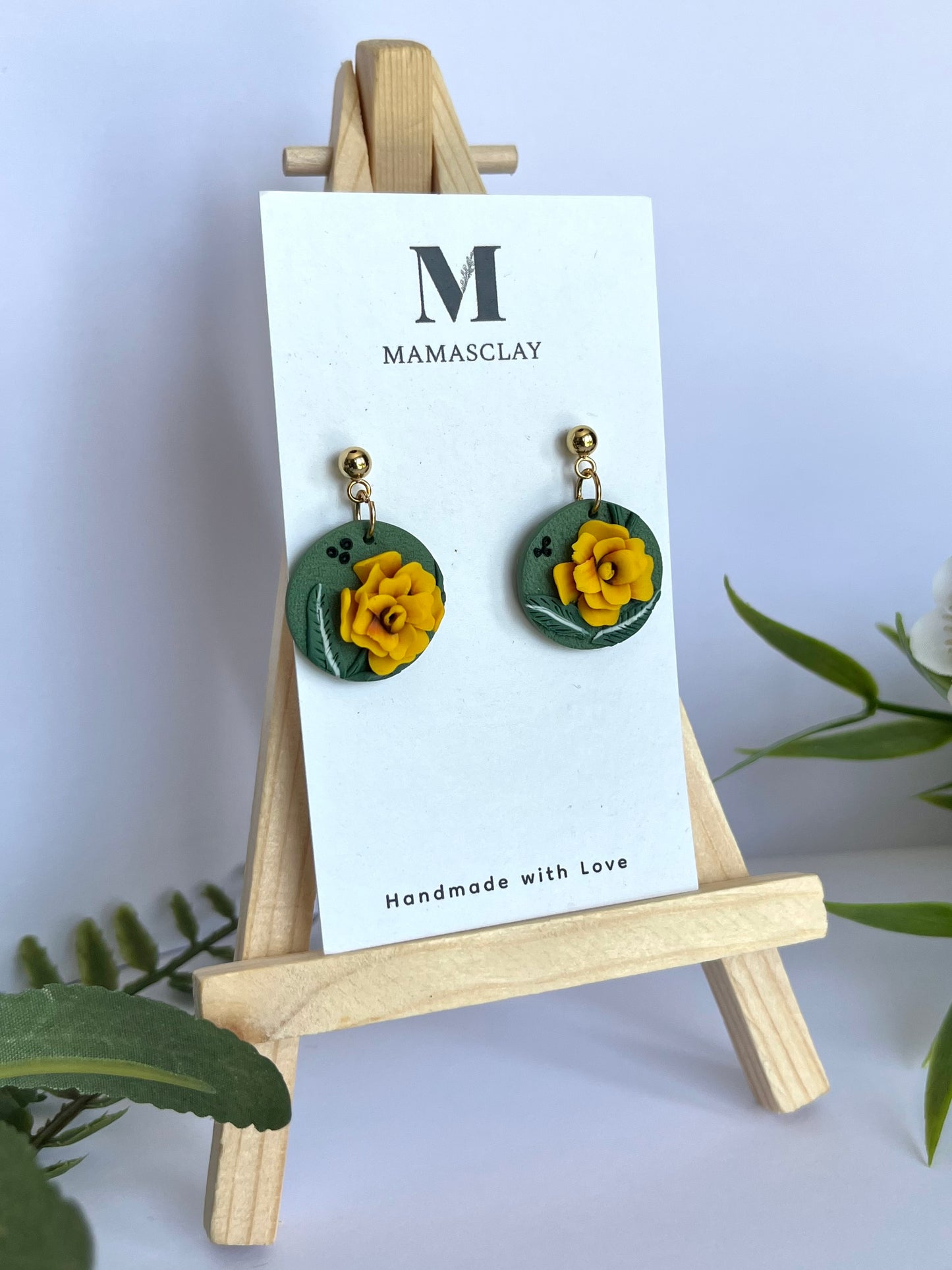 Marigold Drop Earrings