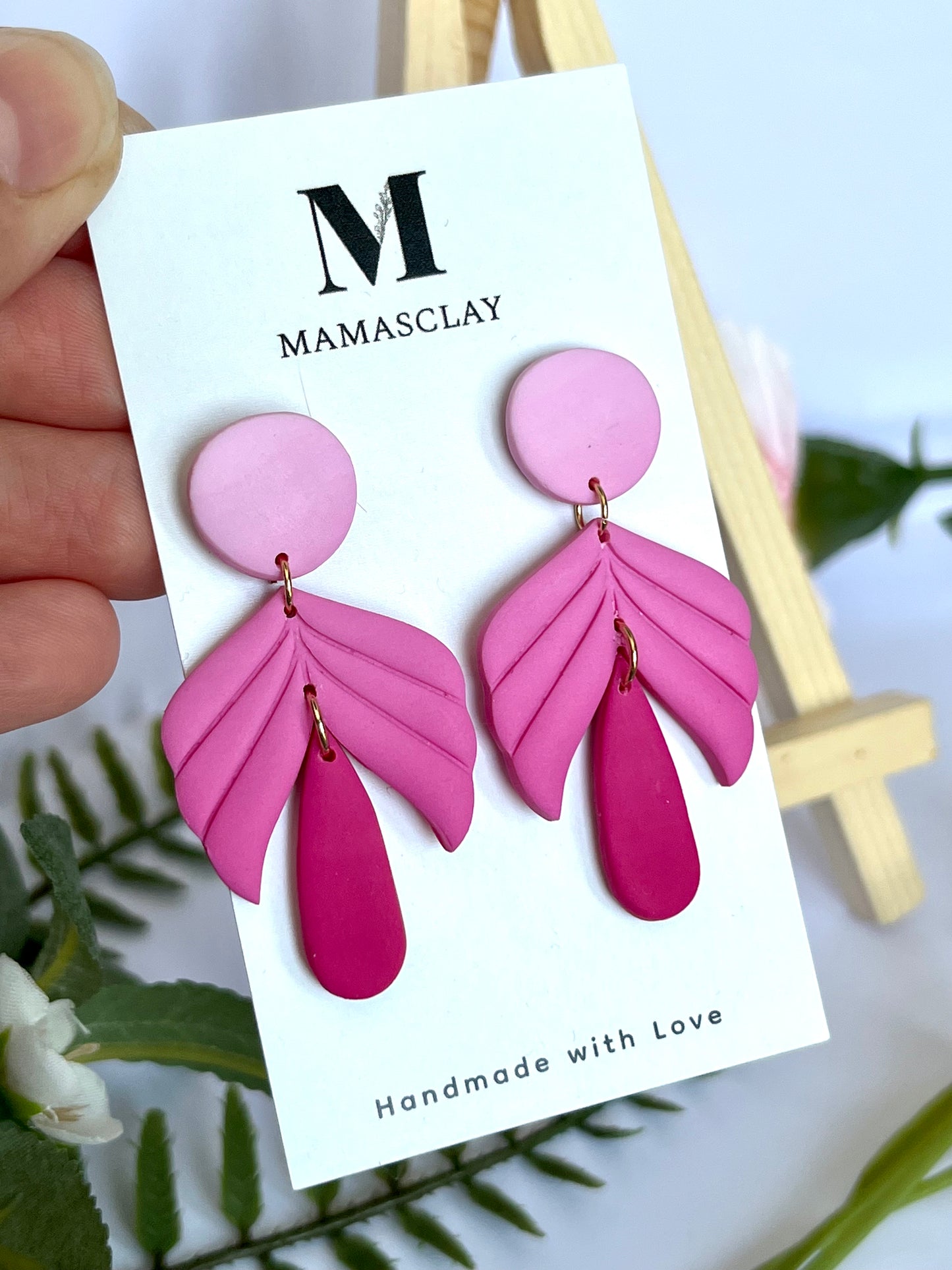 Pink Dangles