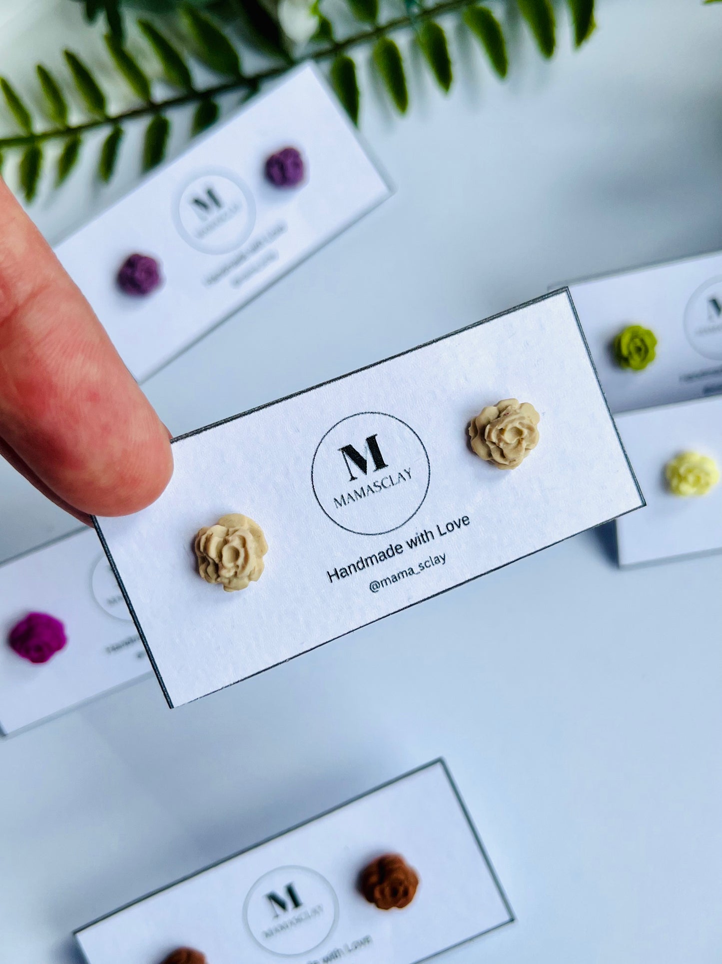 Mini Roses Studs