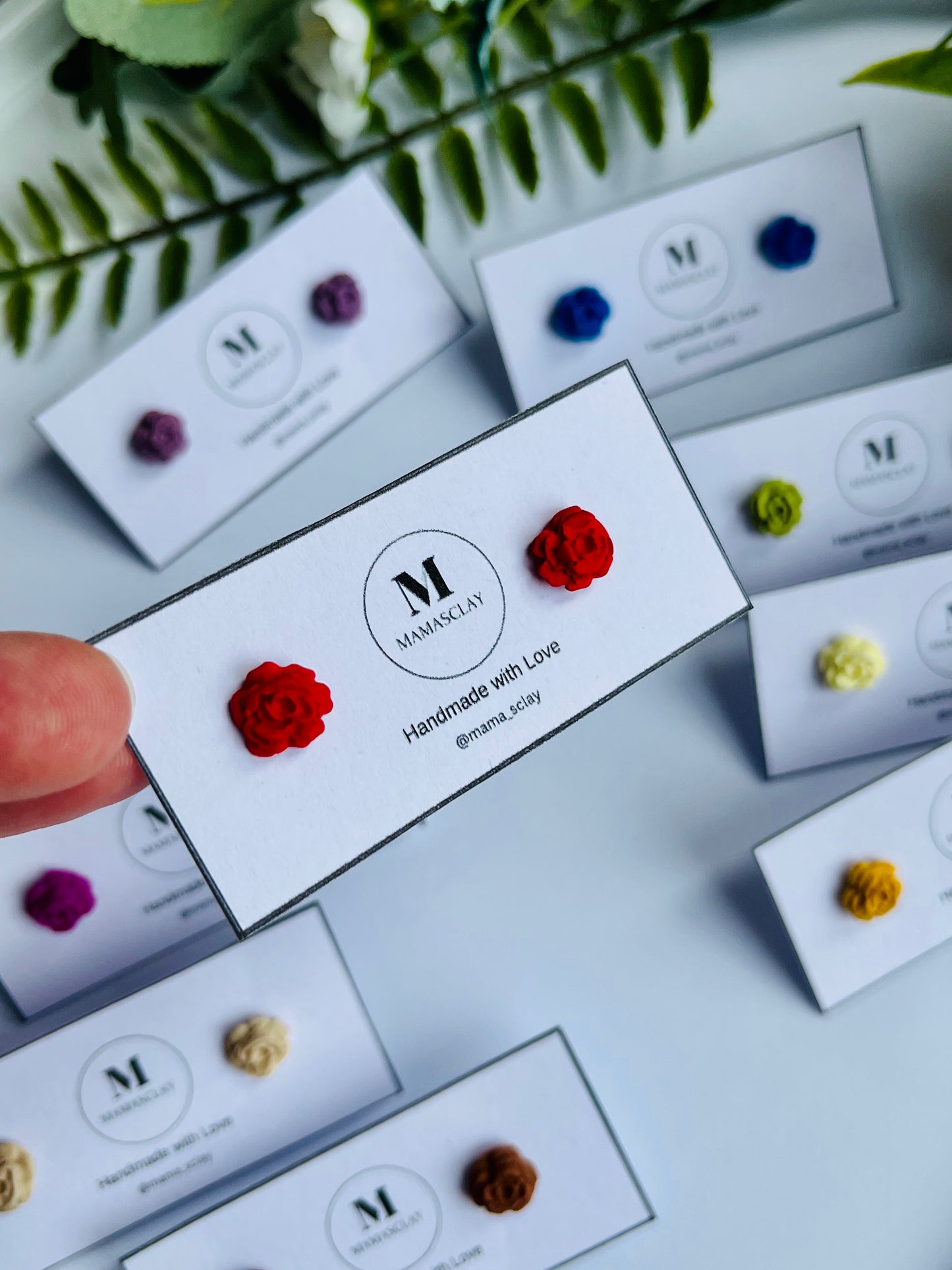 Mini Roses Studs