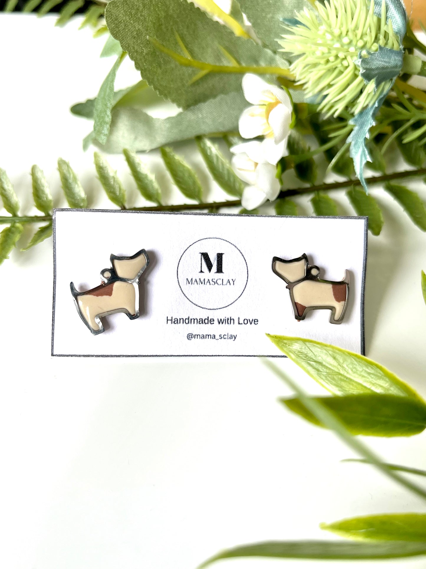 Dog Shaped Studs