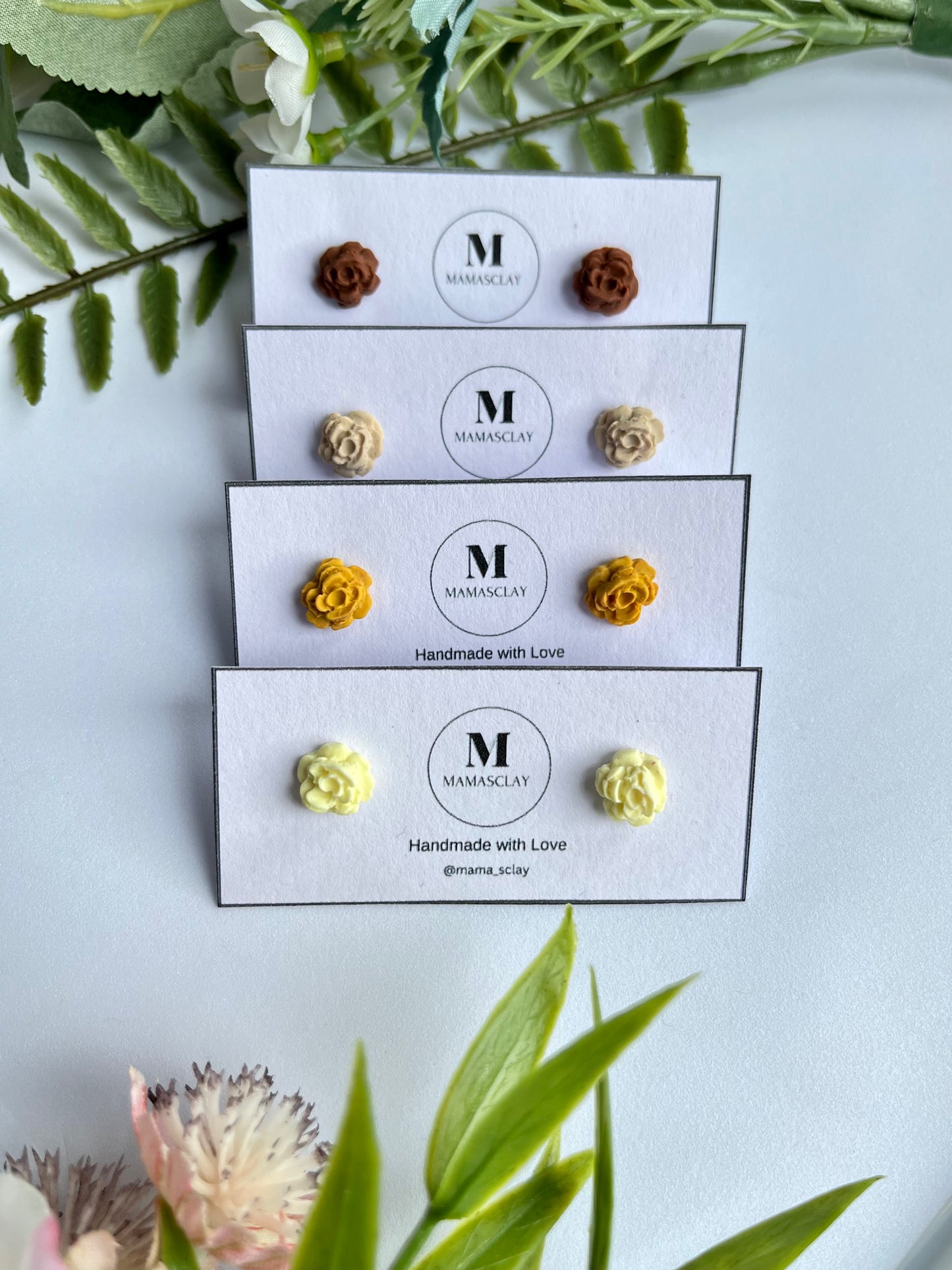 Mini Roses Studs