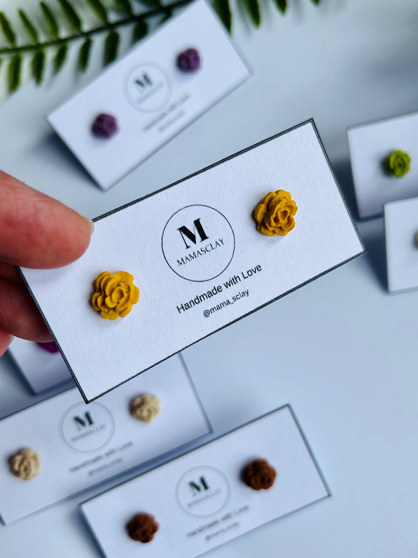 Mini Roses Studs
