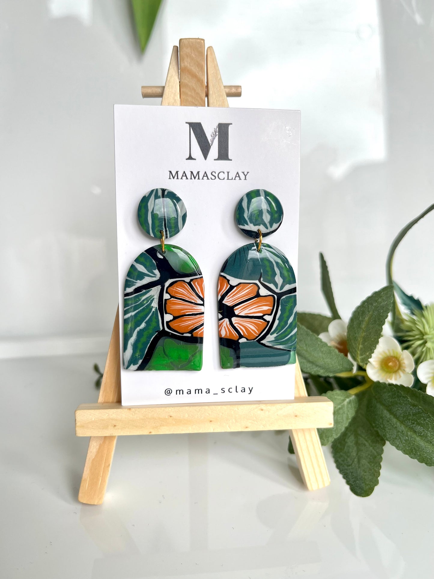 Flowery Dangles