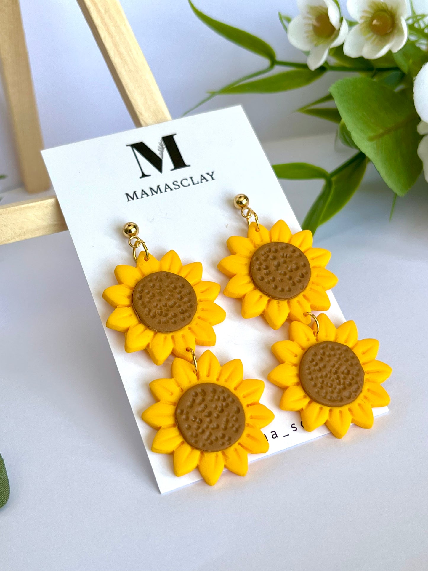 Sunflower Earrings