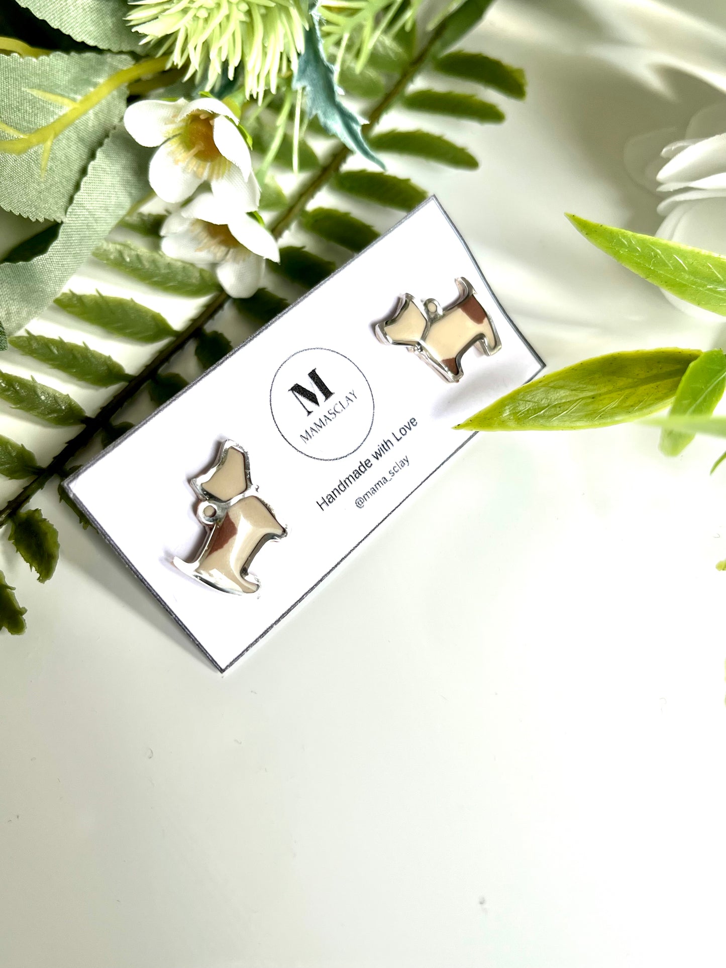 Dog Shaped Studs