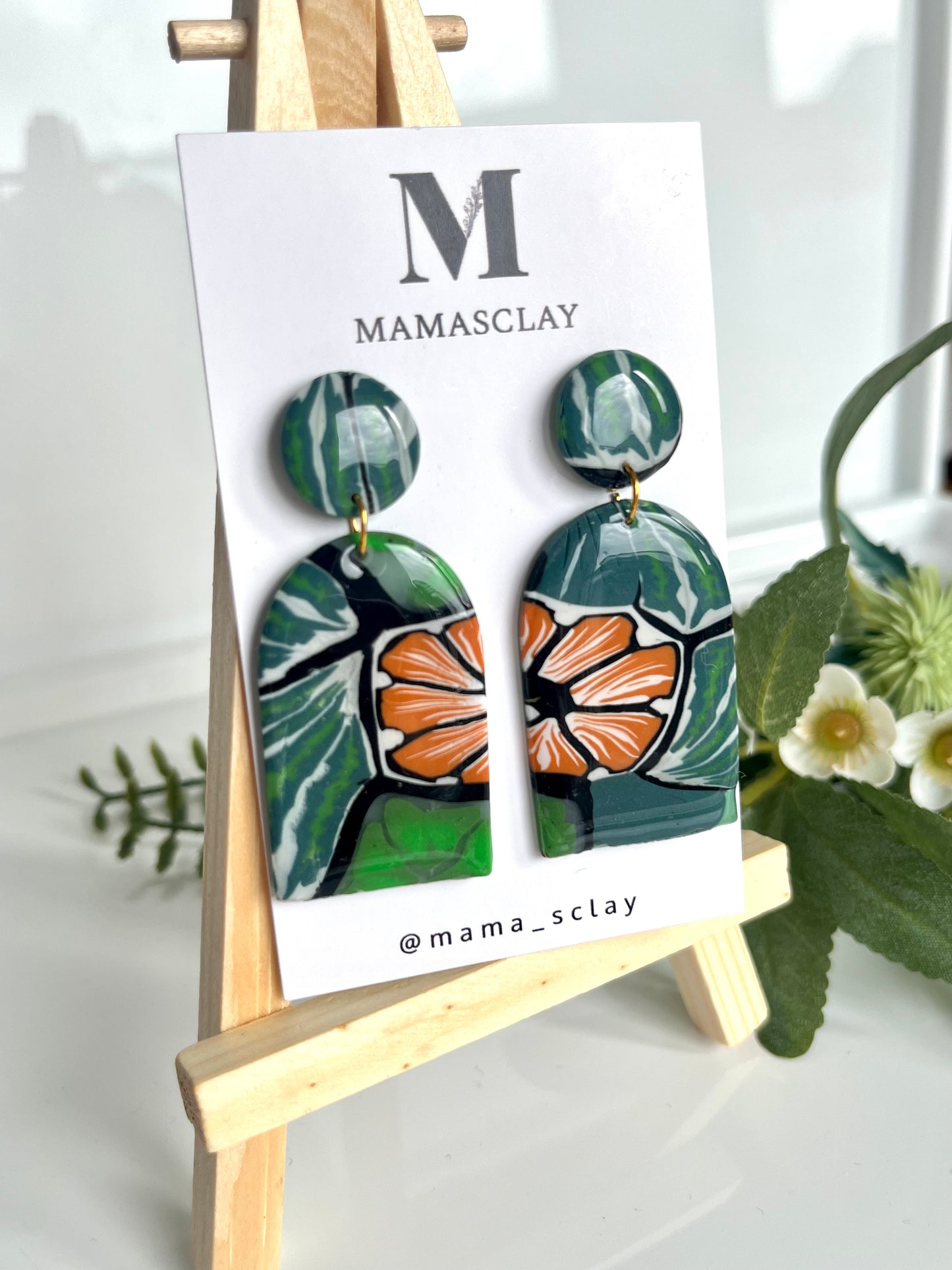 Flowery Dangles