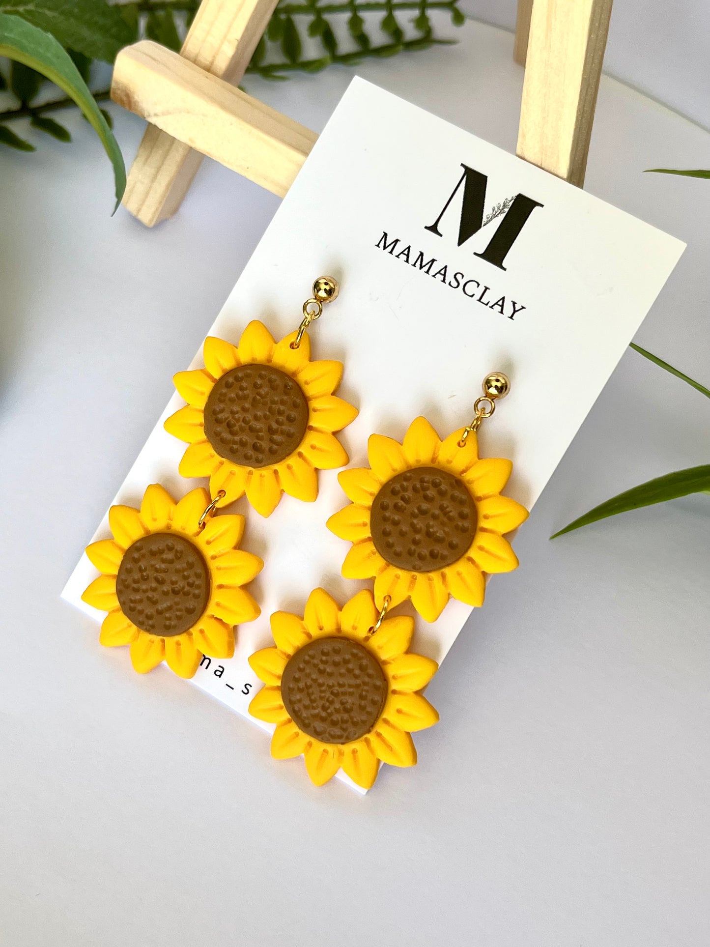 Sunflower Earrings