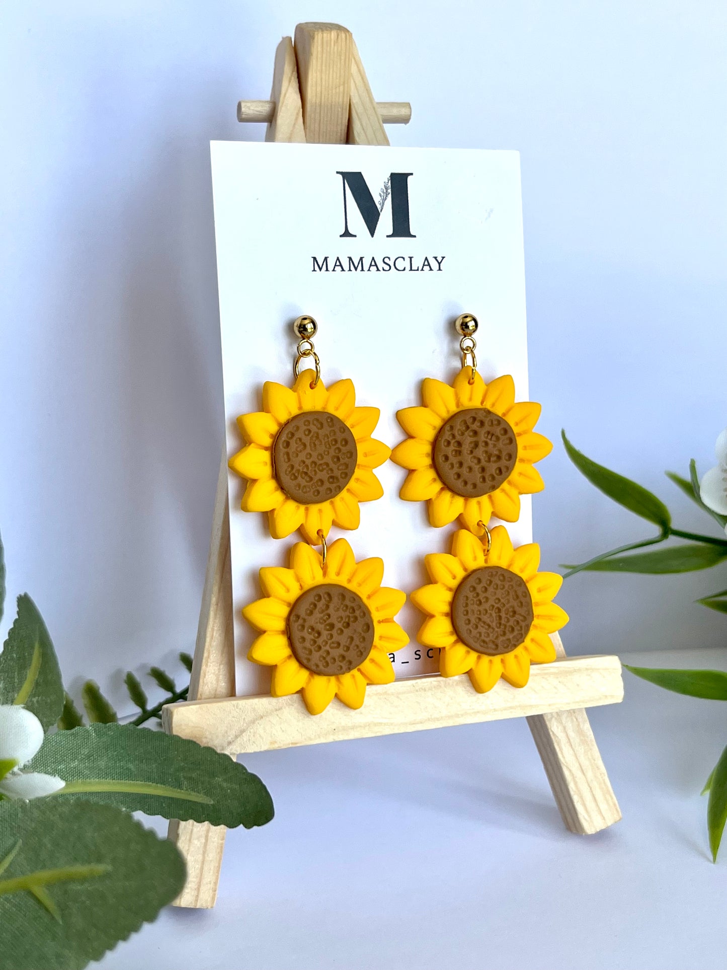 Sunflower Earrings