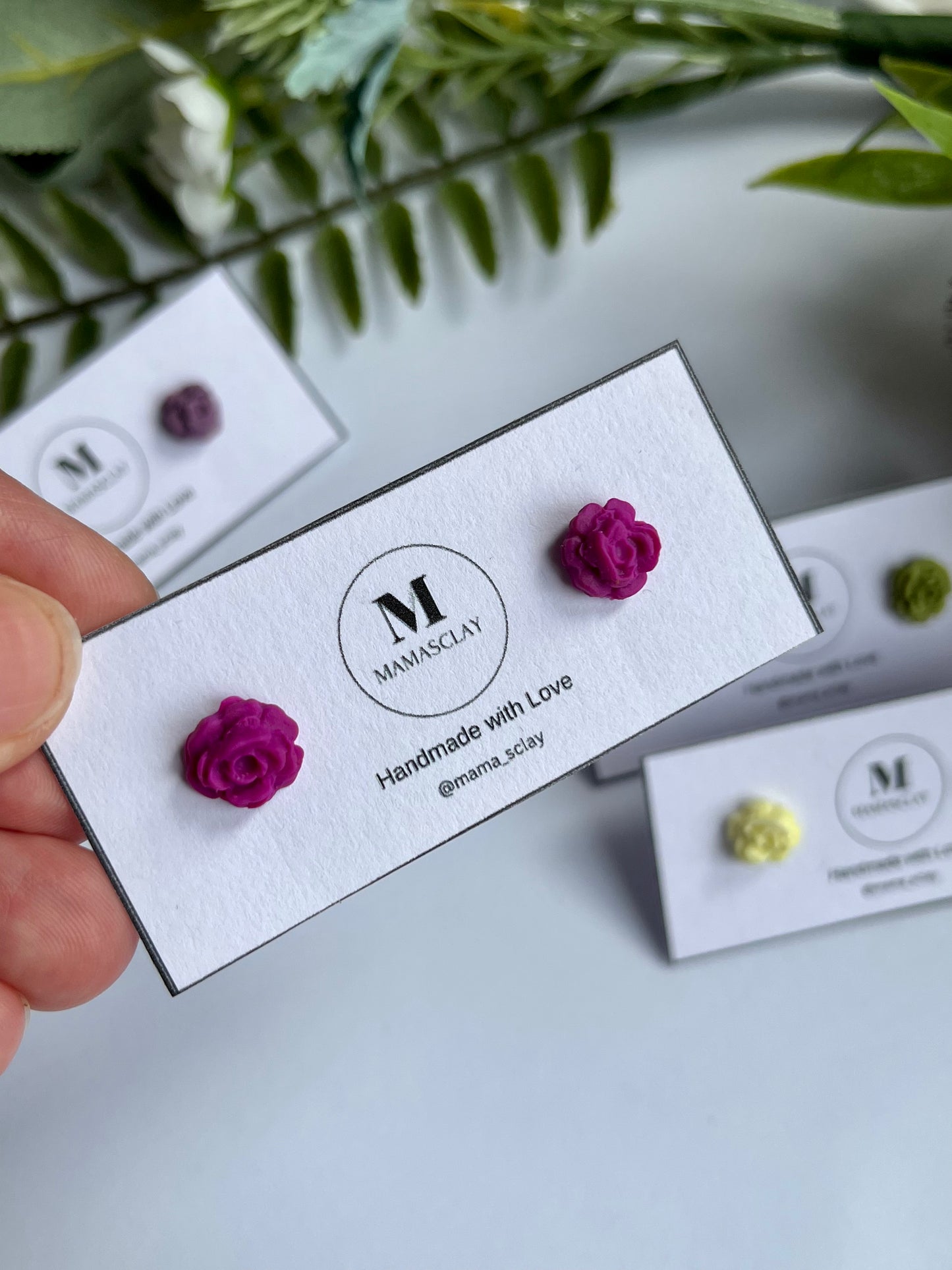 Mini Roses Studs