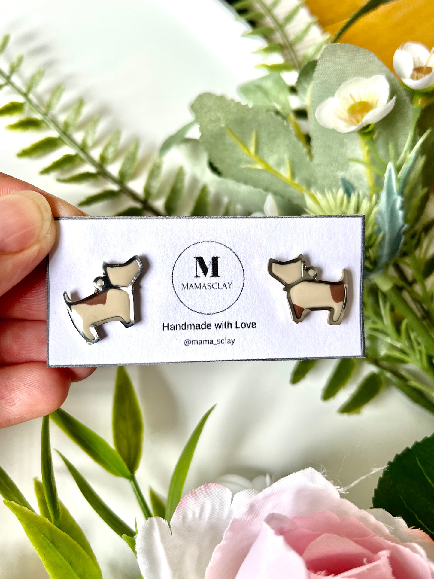 Dog Shaped Studs
