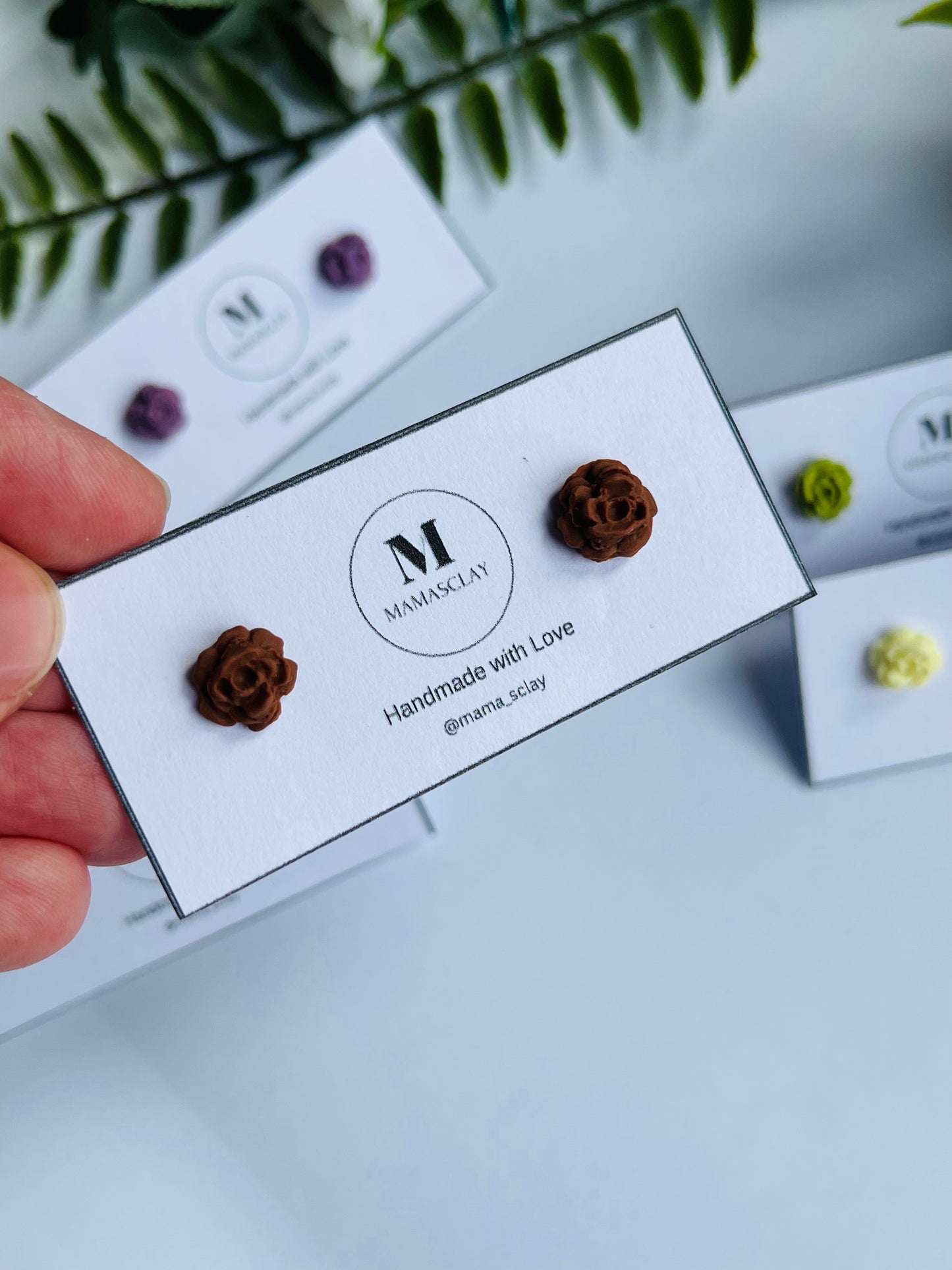 Mini Roses Studs