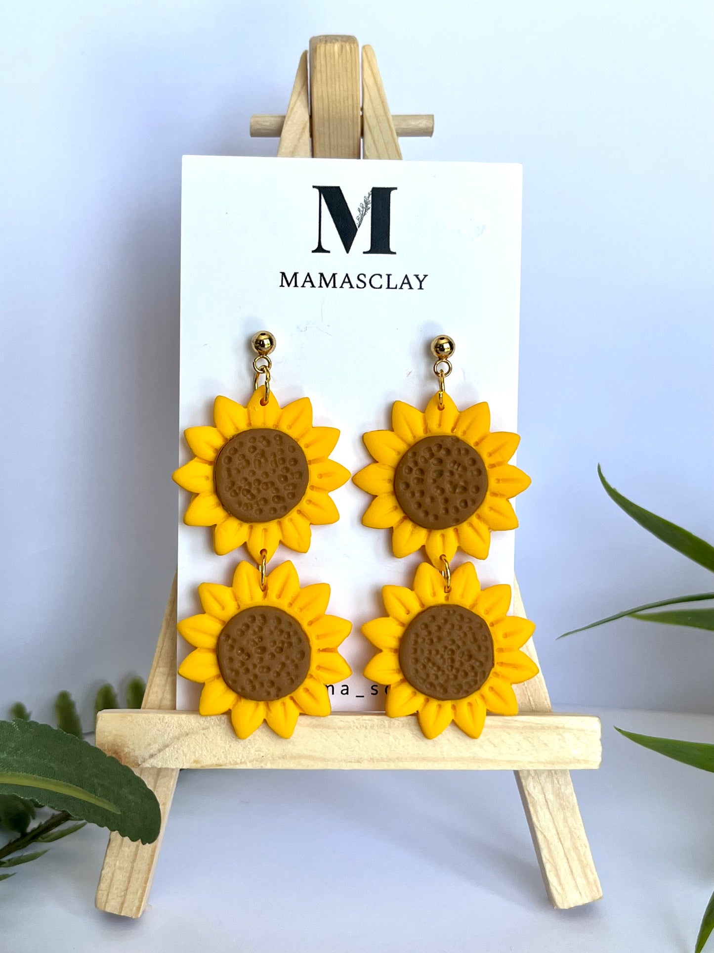 Sunflower Earrings