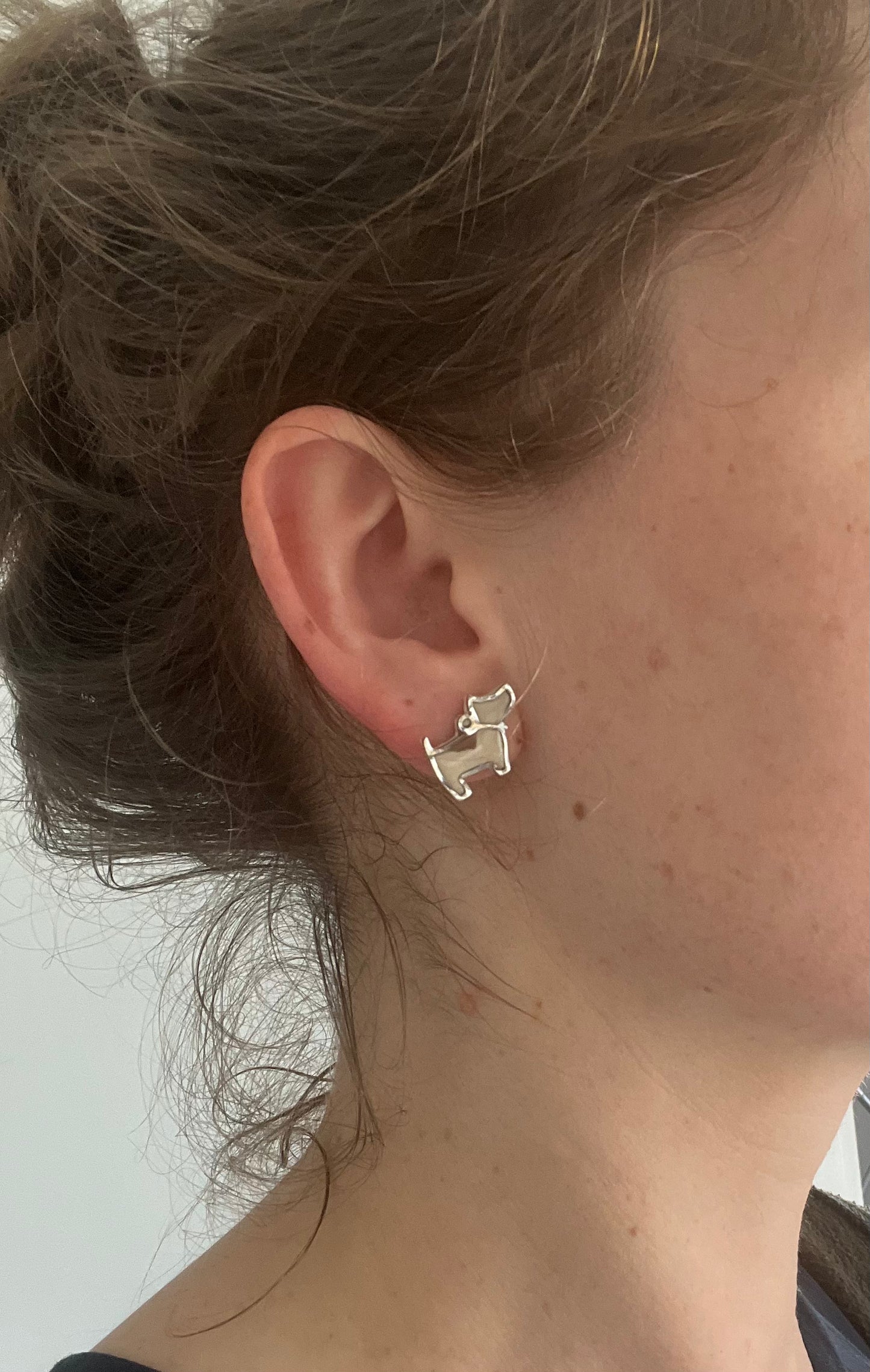 Dog Shaped Studs