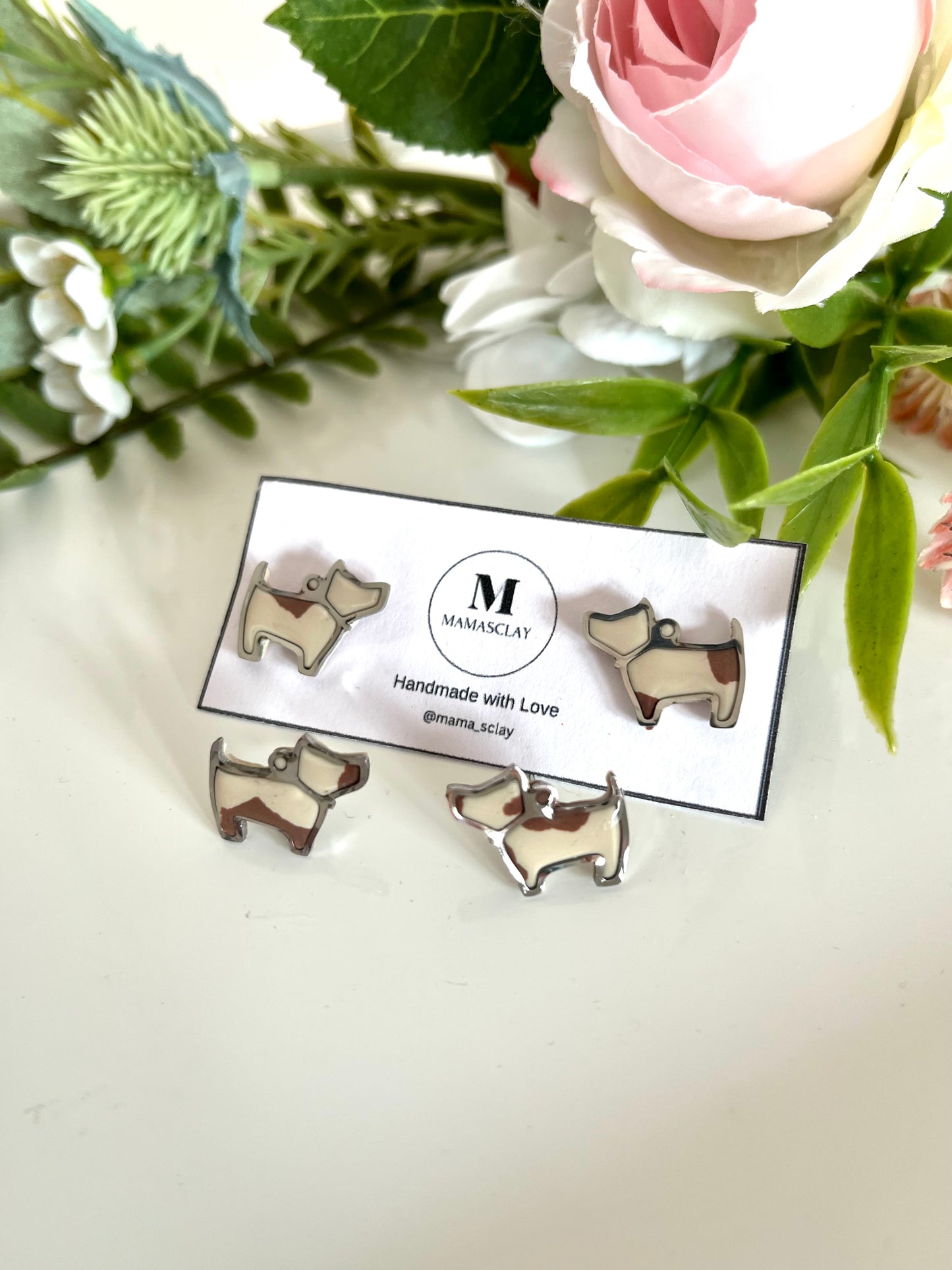 Dog Shaped Studs