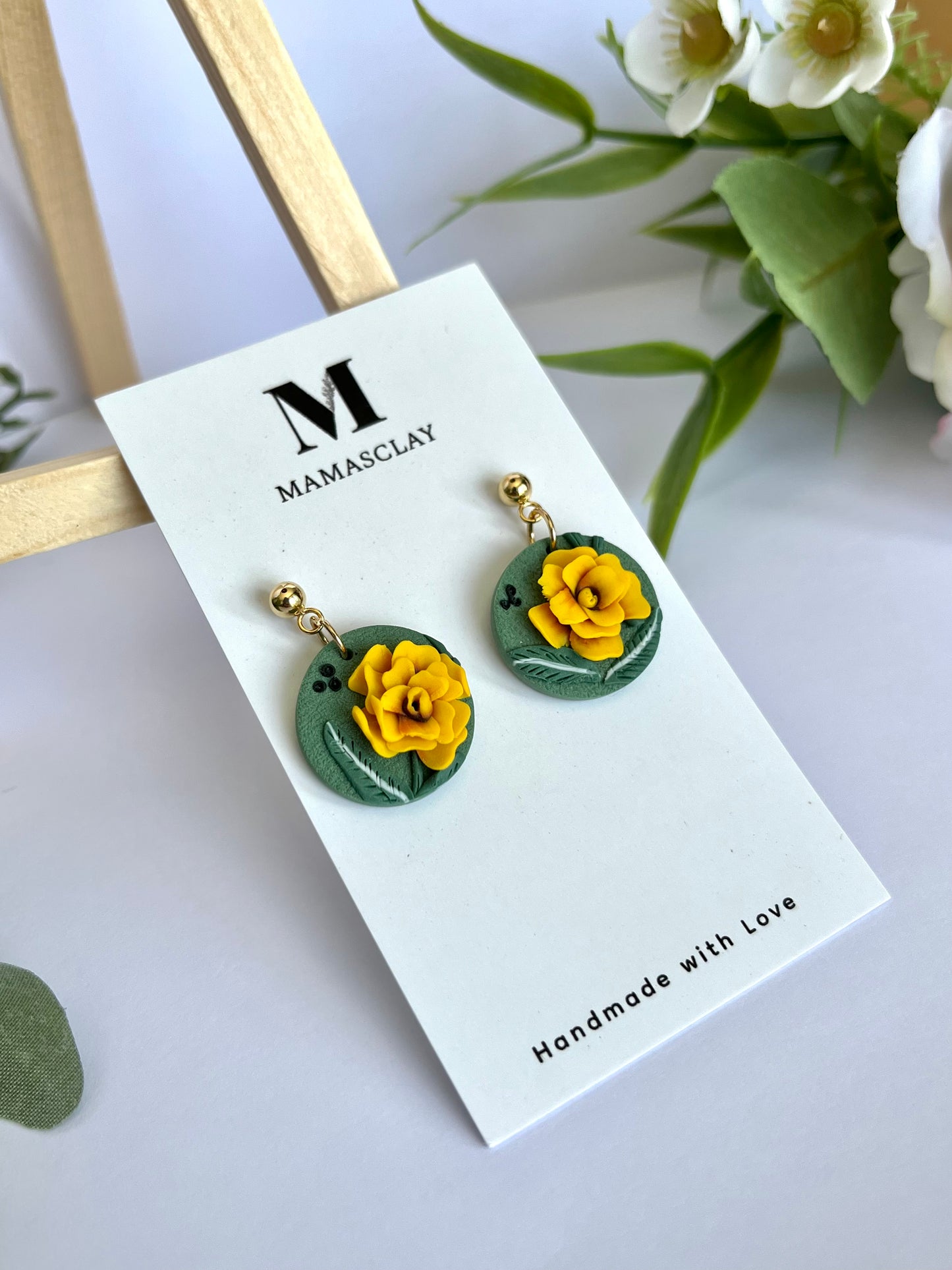 Marigold Drop Earrings