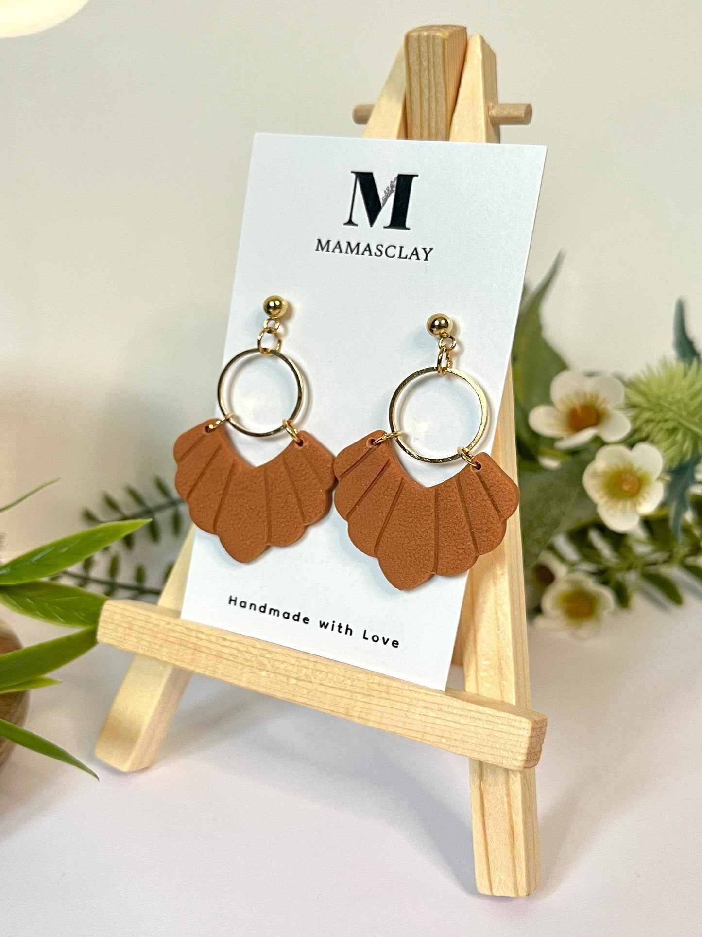 Fan Earrings