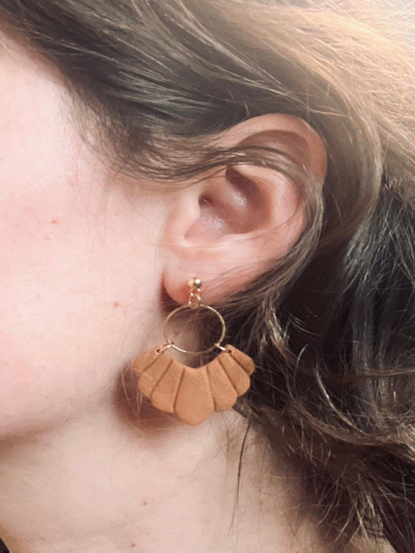Fan Earrings