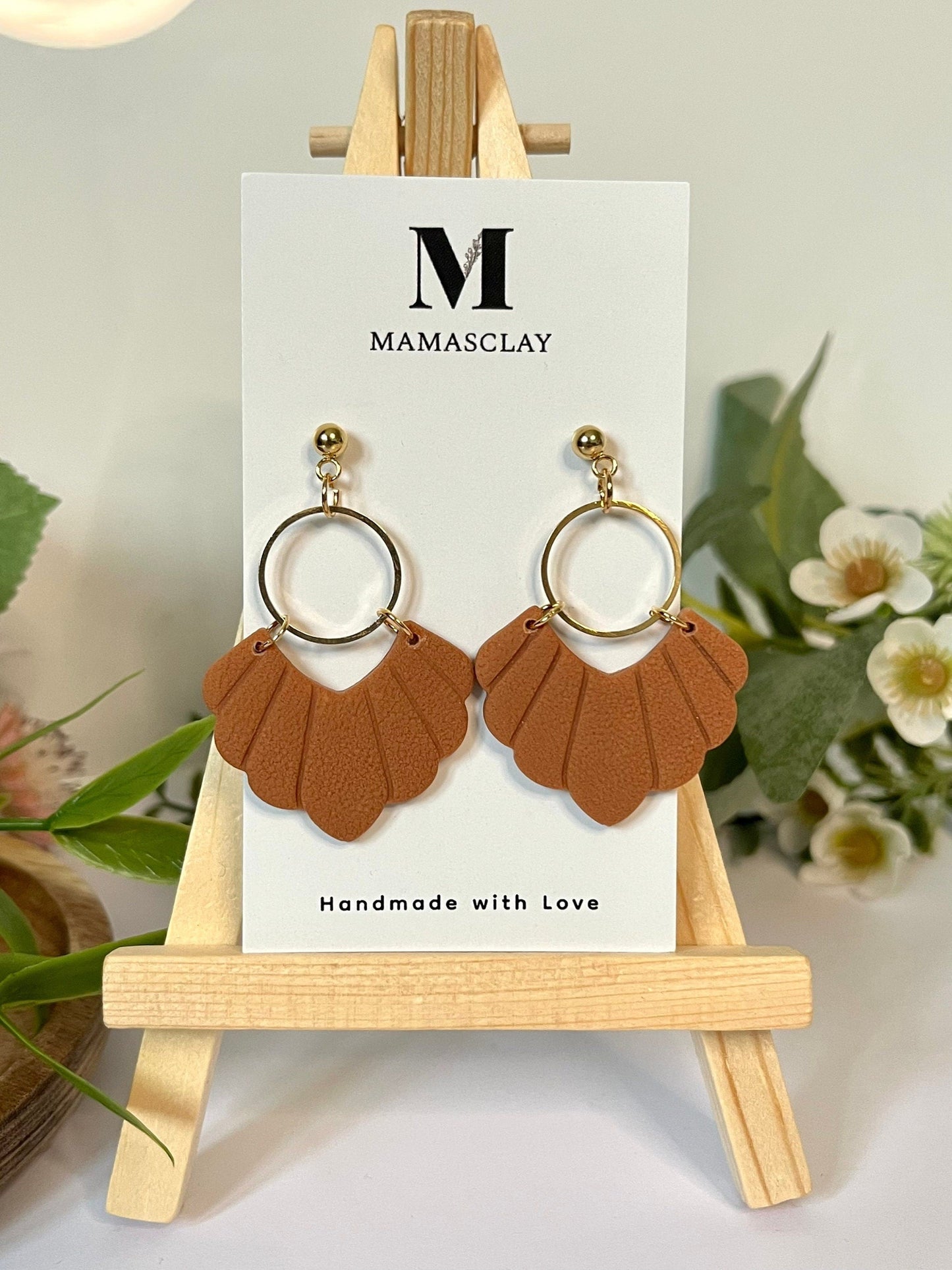 Fan Earrings