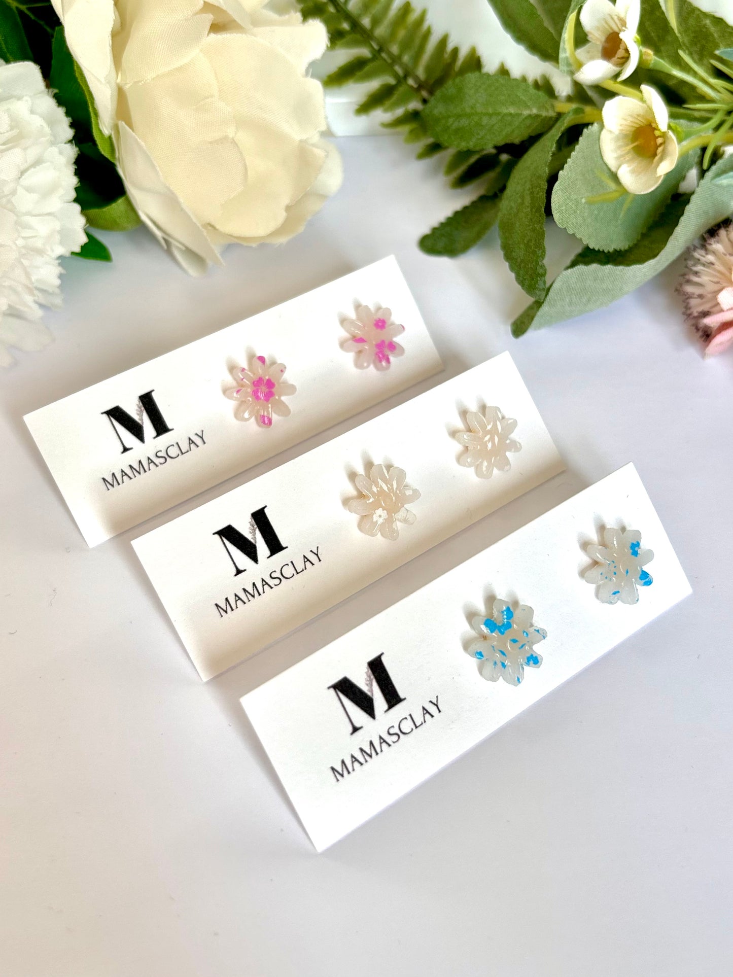 Blossom Flower Studs