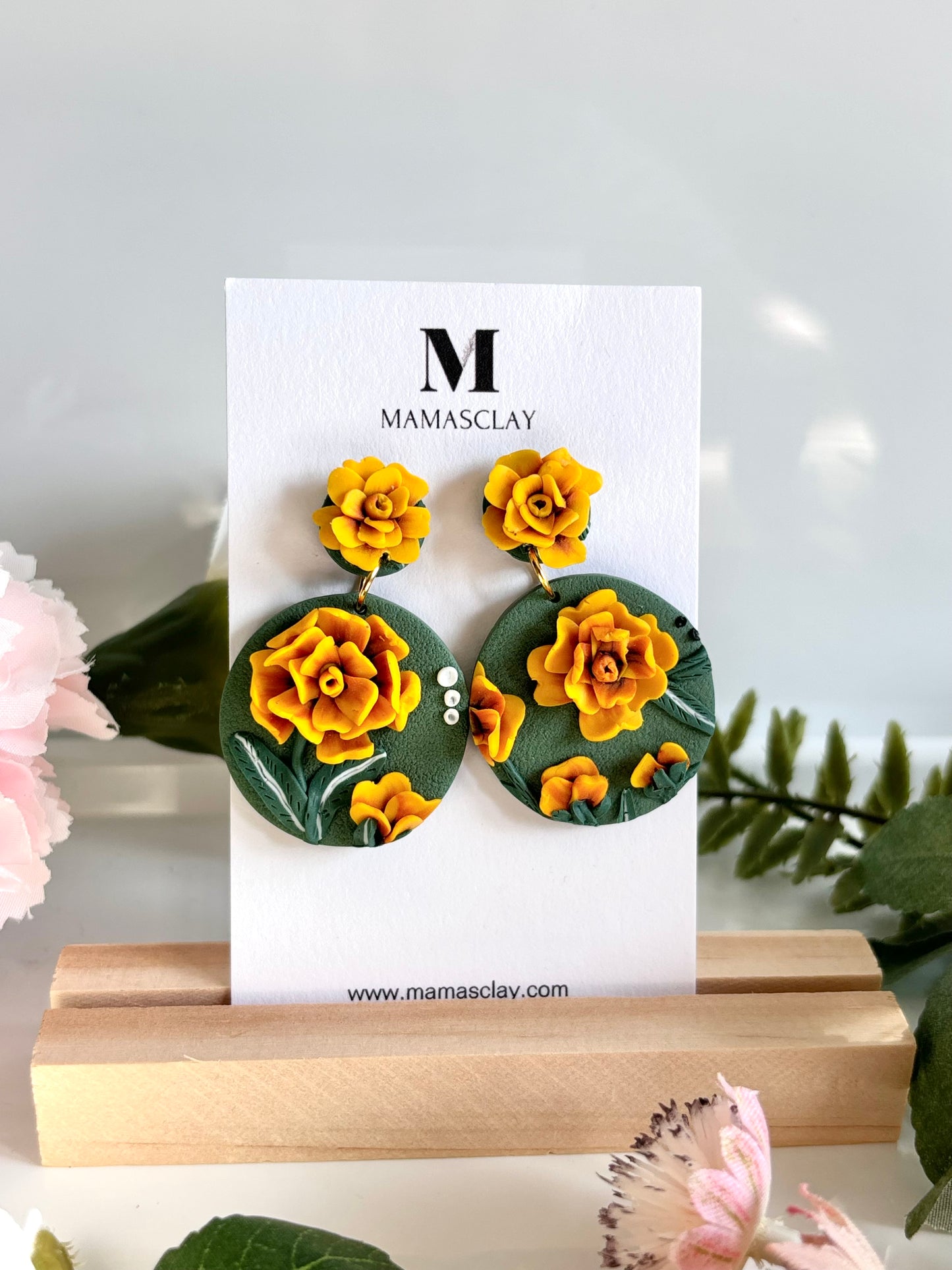 Marigold Drop Earrings